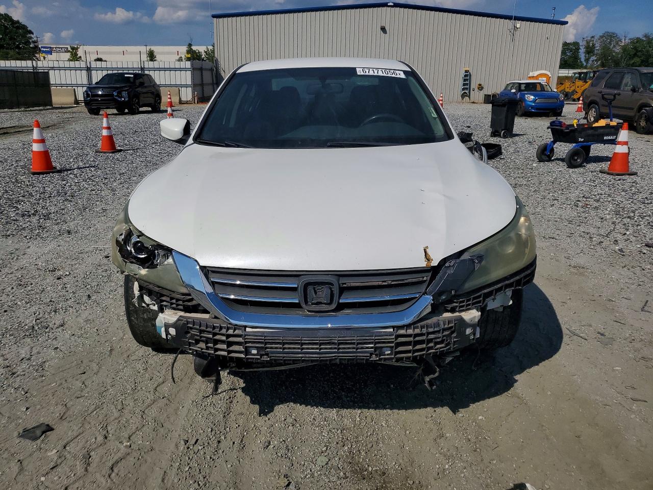 2015 Honda Accord Sport White vin: 1HGCR2F56FA061567