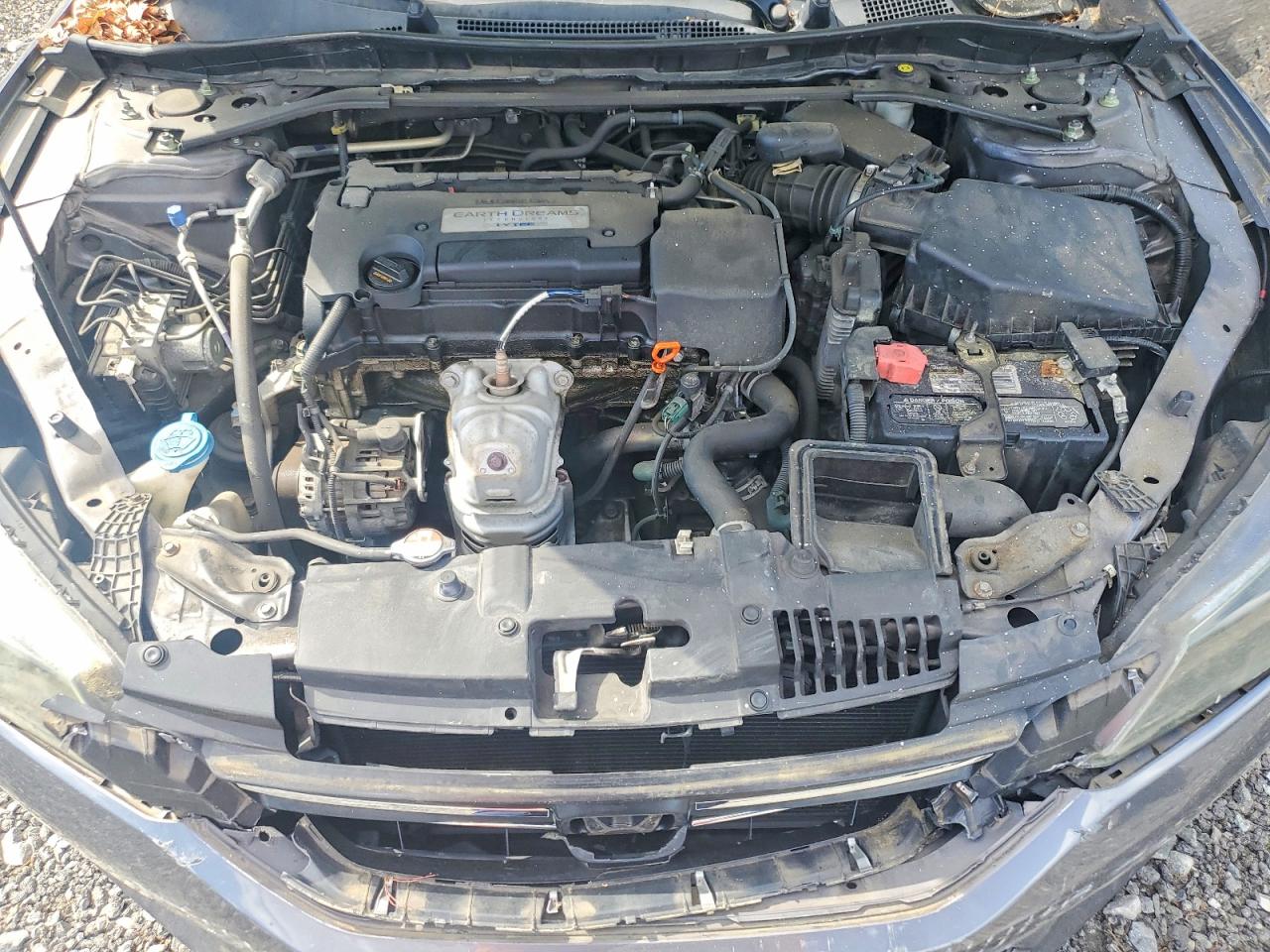 2015 Honda Accord Sport Gray vin: 1HGCR2F56FA063609