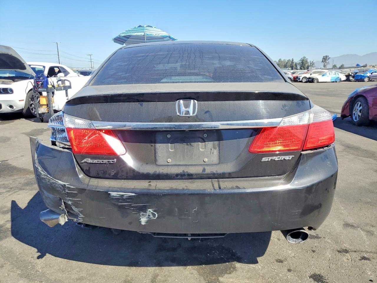 2015 Honda Accord Sport Black vin: 1HGCR2F56FA064596