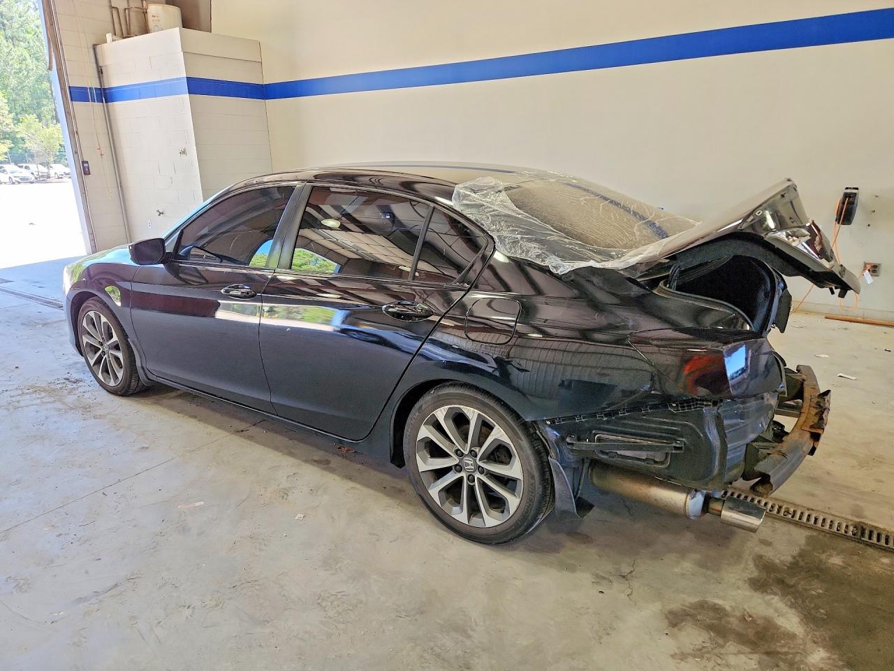2015 Honda Accord Sport Black vin: 1HGCR2F56FA078305