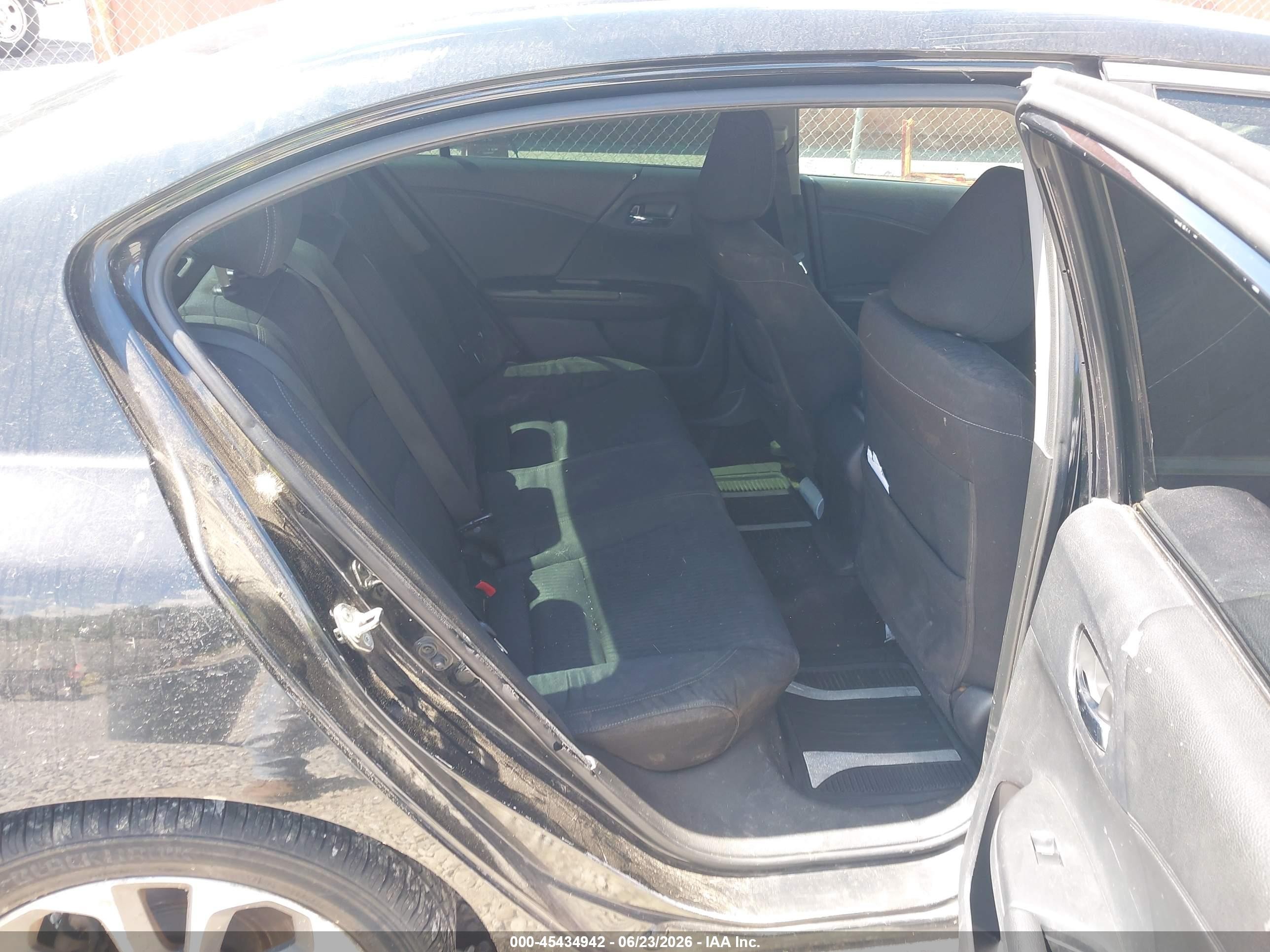 2015 Honda Accord Sport Black vin: 1HGCR2F56FA094150