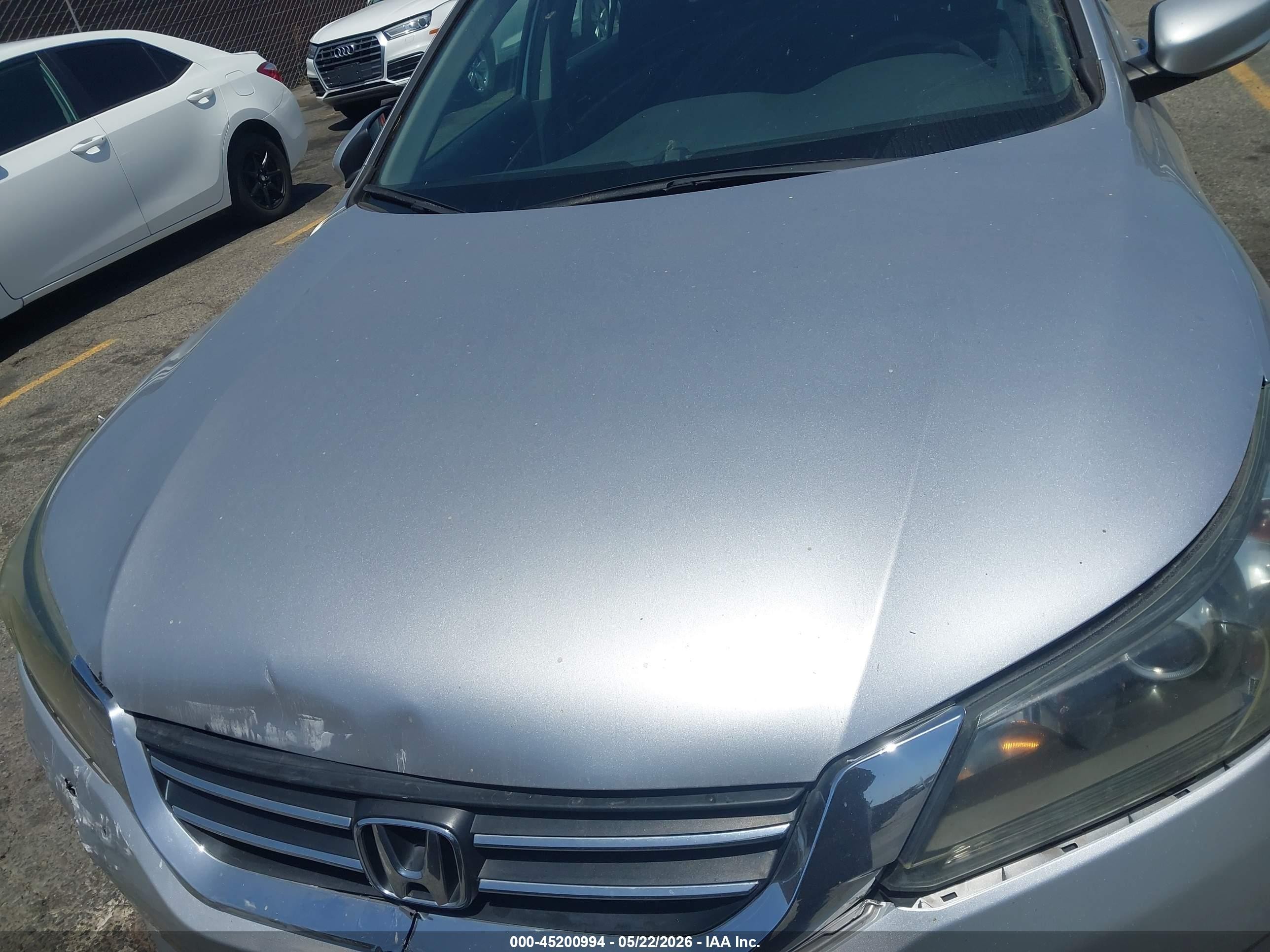 2015 Honda Accord Sport Gray vin: 1HGCR2F56FA105440