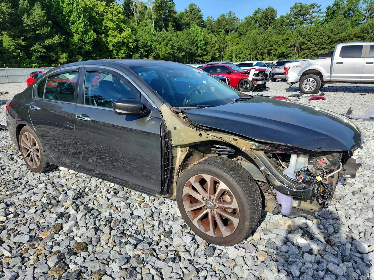 2015 Honda Accord Sport Charcoal vin: 1HGCR2F56FA112467