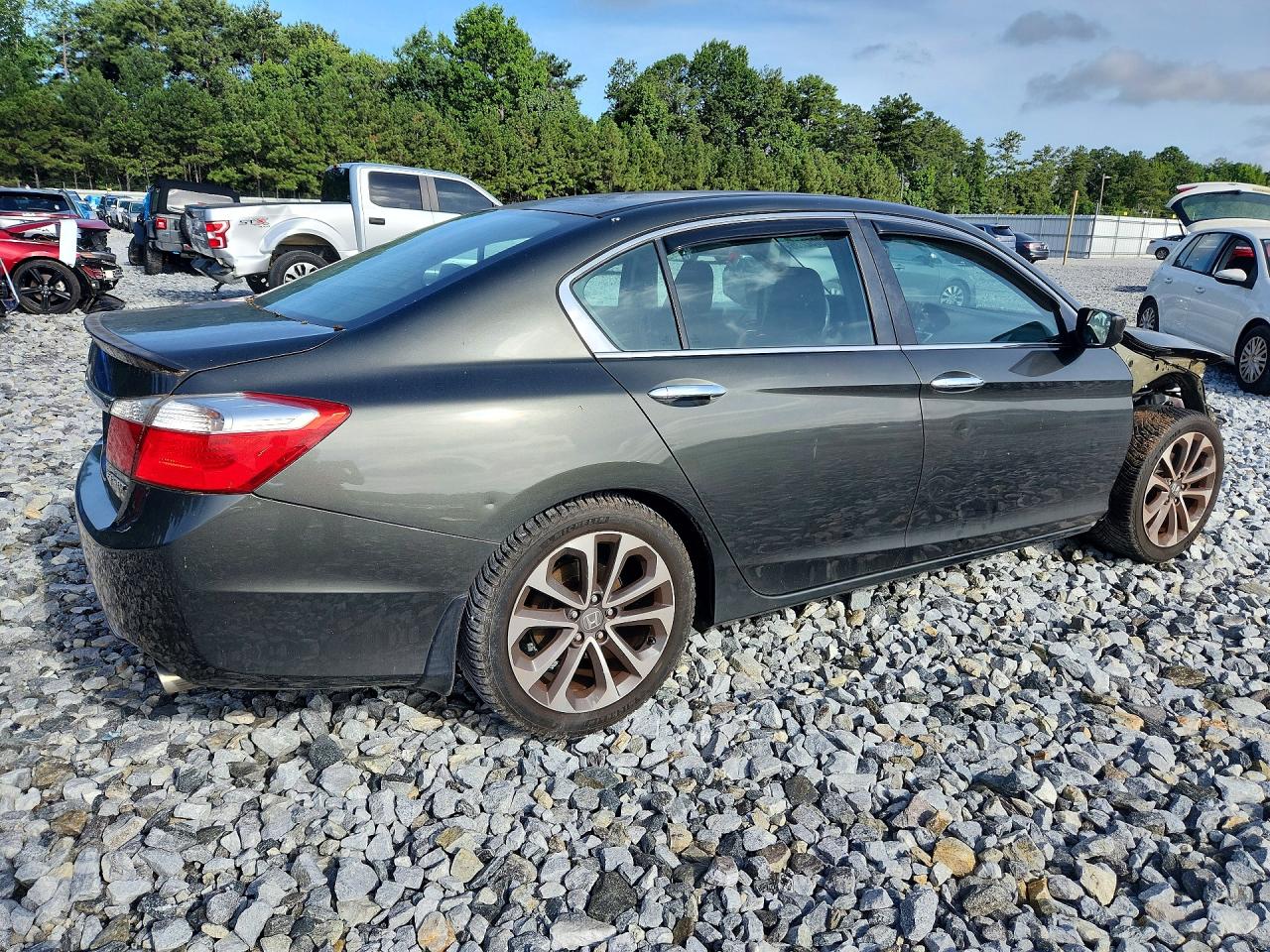 2015 Honda Accord Sport Charcoal vin: 1HGCR2F56FA112467