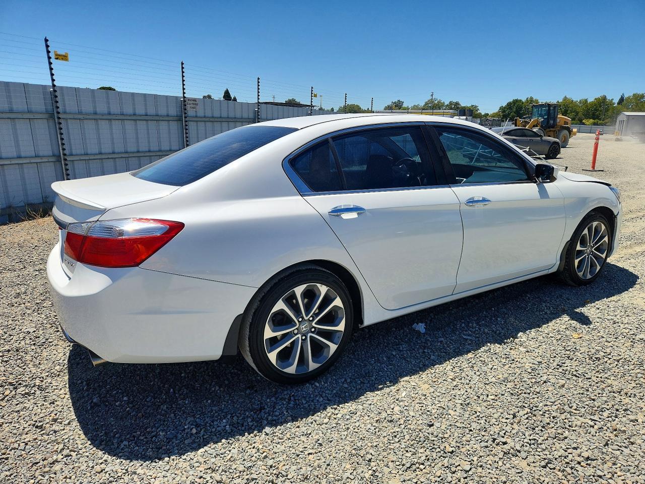 2015 Honda Accord Sport Белый vin: 1HGCR2F56FA217641