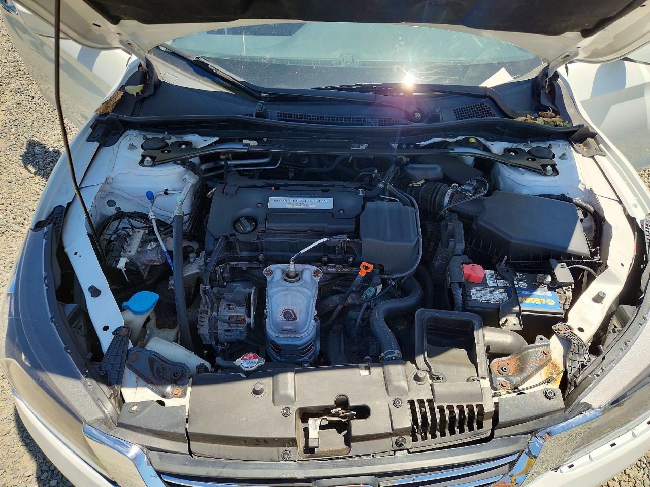 2015 Honda Accord Sport Белый vin: 1HGCR2F56FA217641