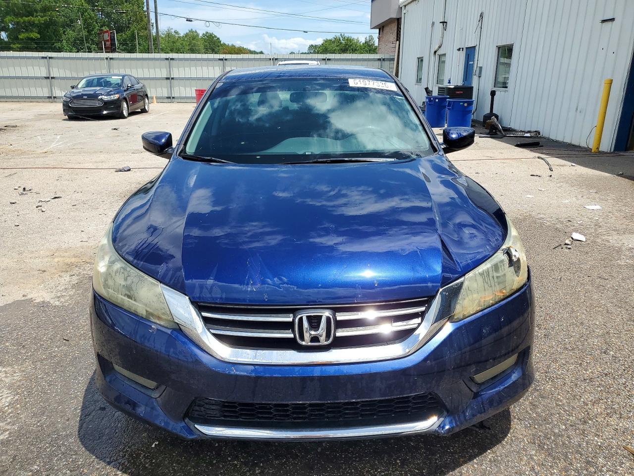 2015 Honda Accord Sport Blue vin: 1HGCR2F56FA253894