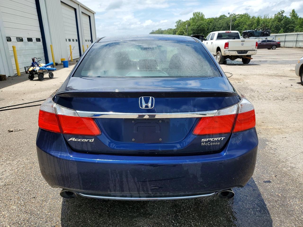 2015 Honda Accord Sport Blue vin: 1HGCR2F56FA253894