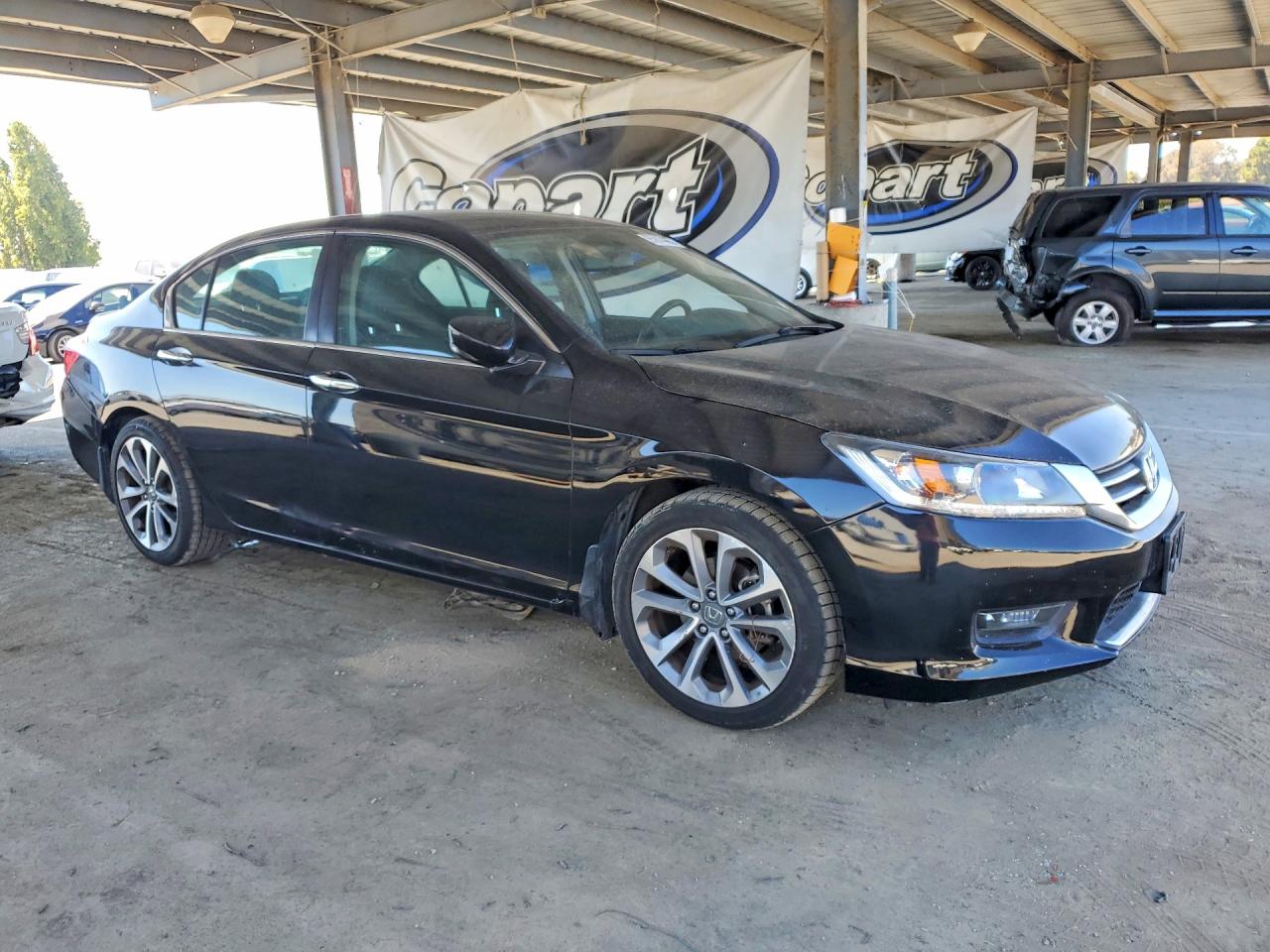 2015 Honda Accord Sport Black vin: 1HGCR2F56FA255032