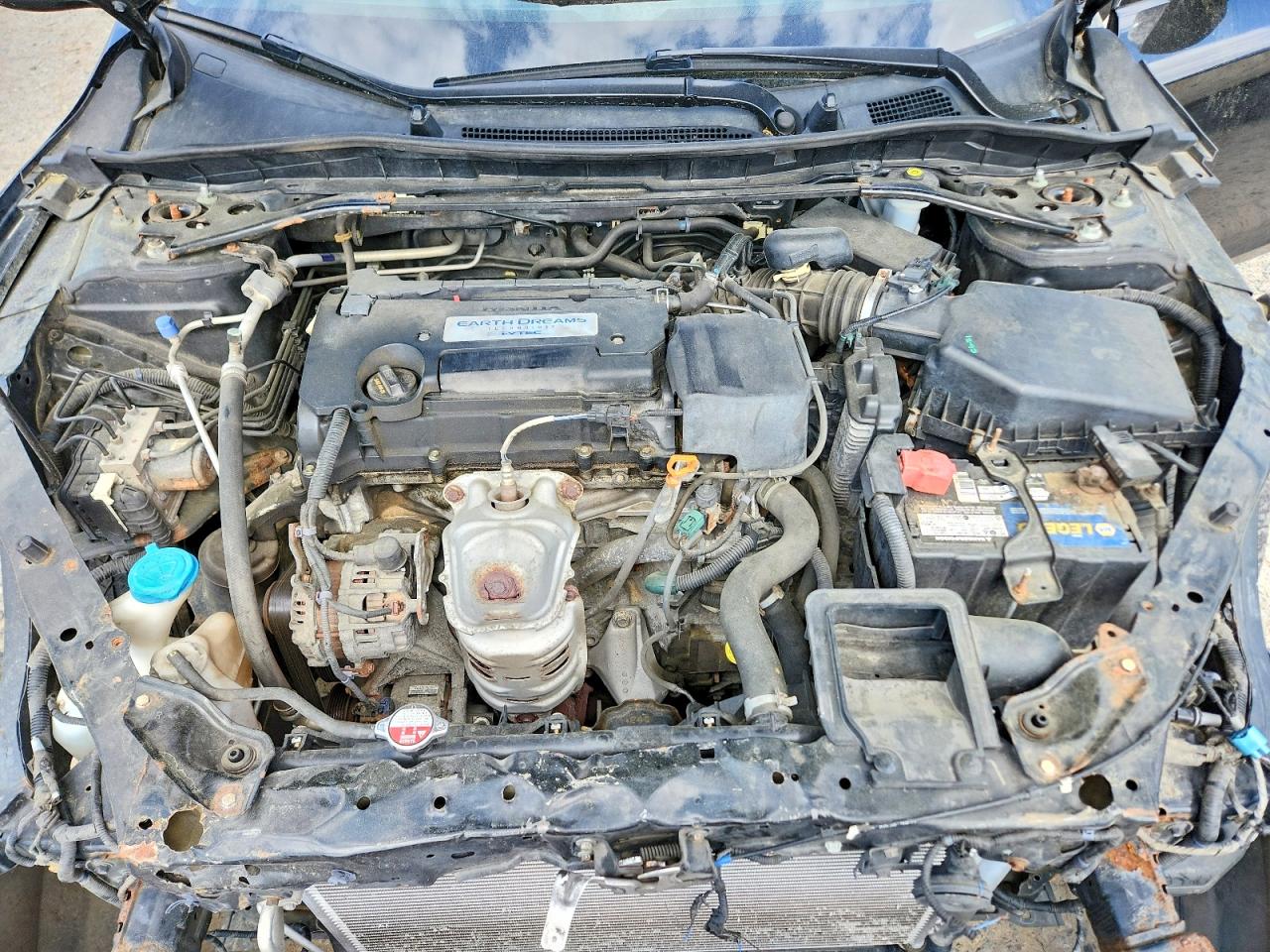 2015 Honda Accord Sport Черный vin: 1HGCR2F56FA258352