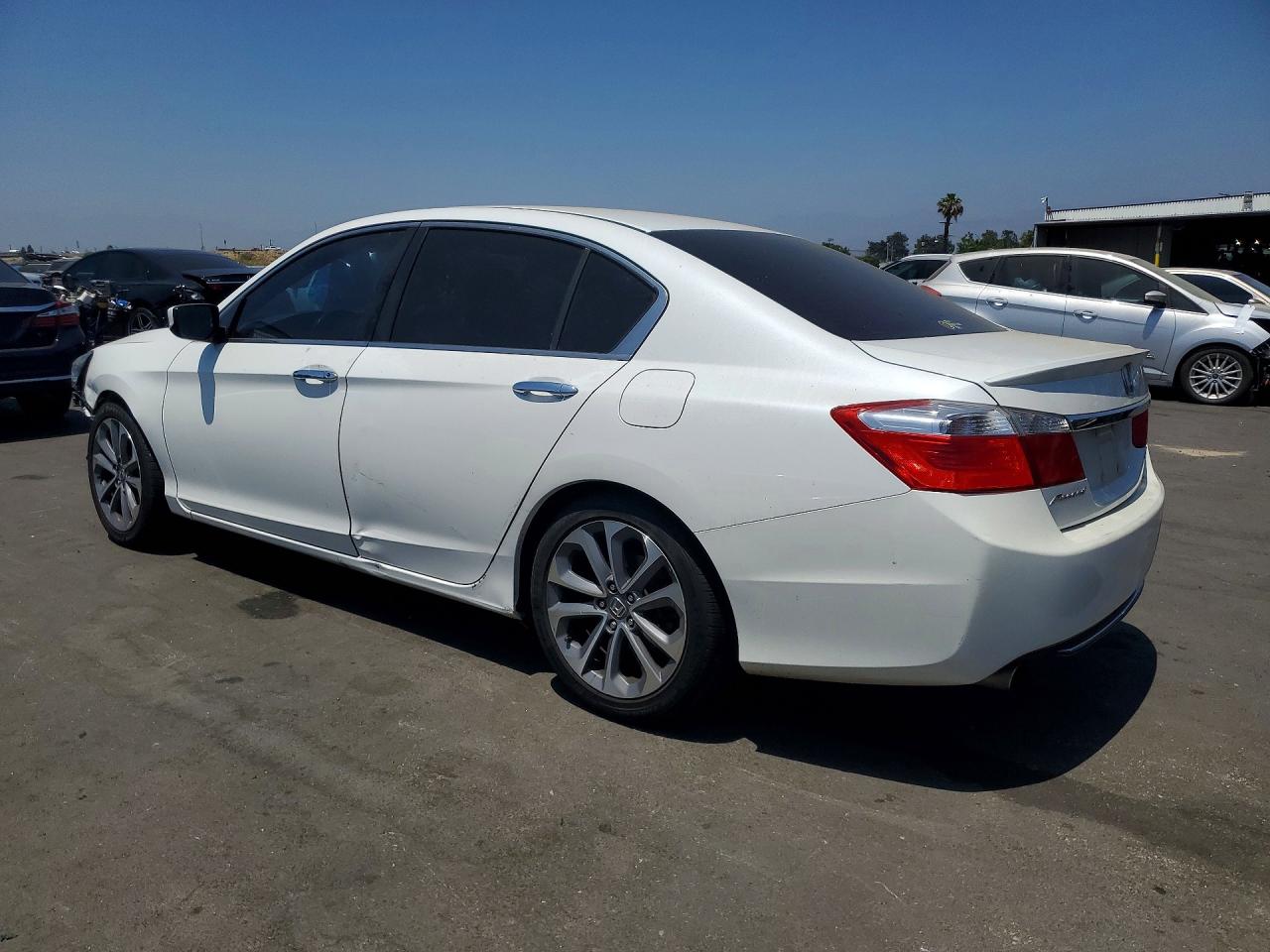 2015 Honda Accord Sport Белый vin: 1HGCR2F56FA259937