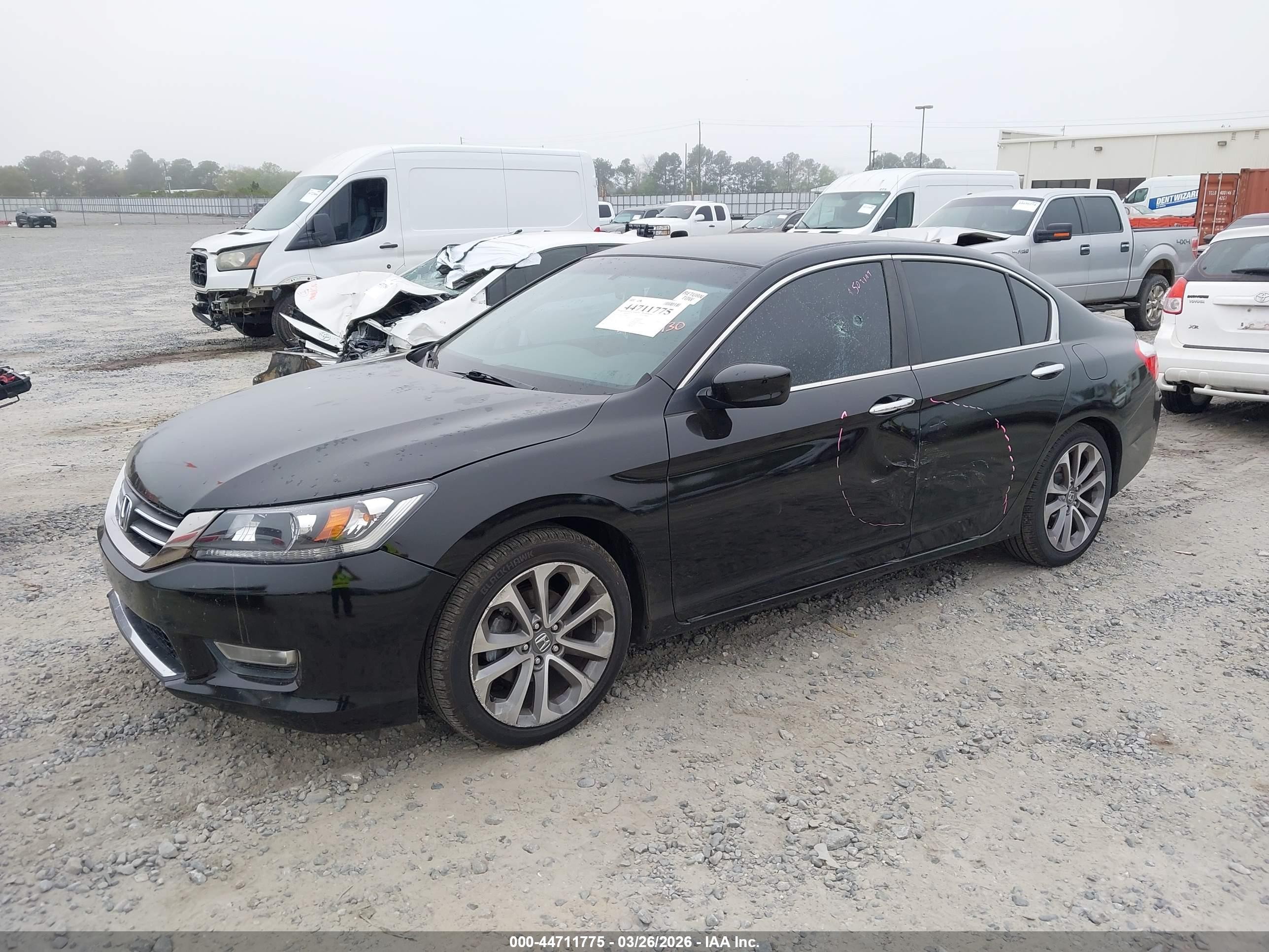 2013 Honda Accord Sport Black vin: 1HGCR2F57DA008552