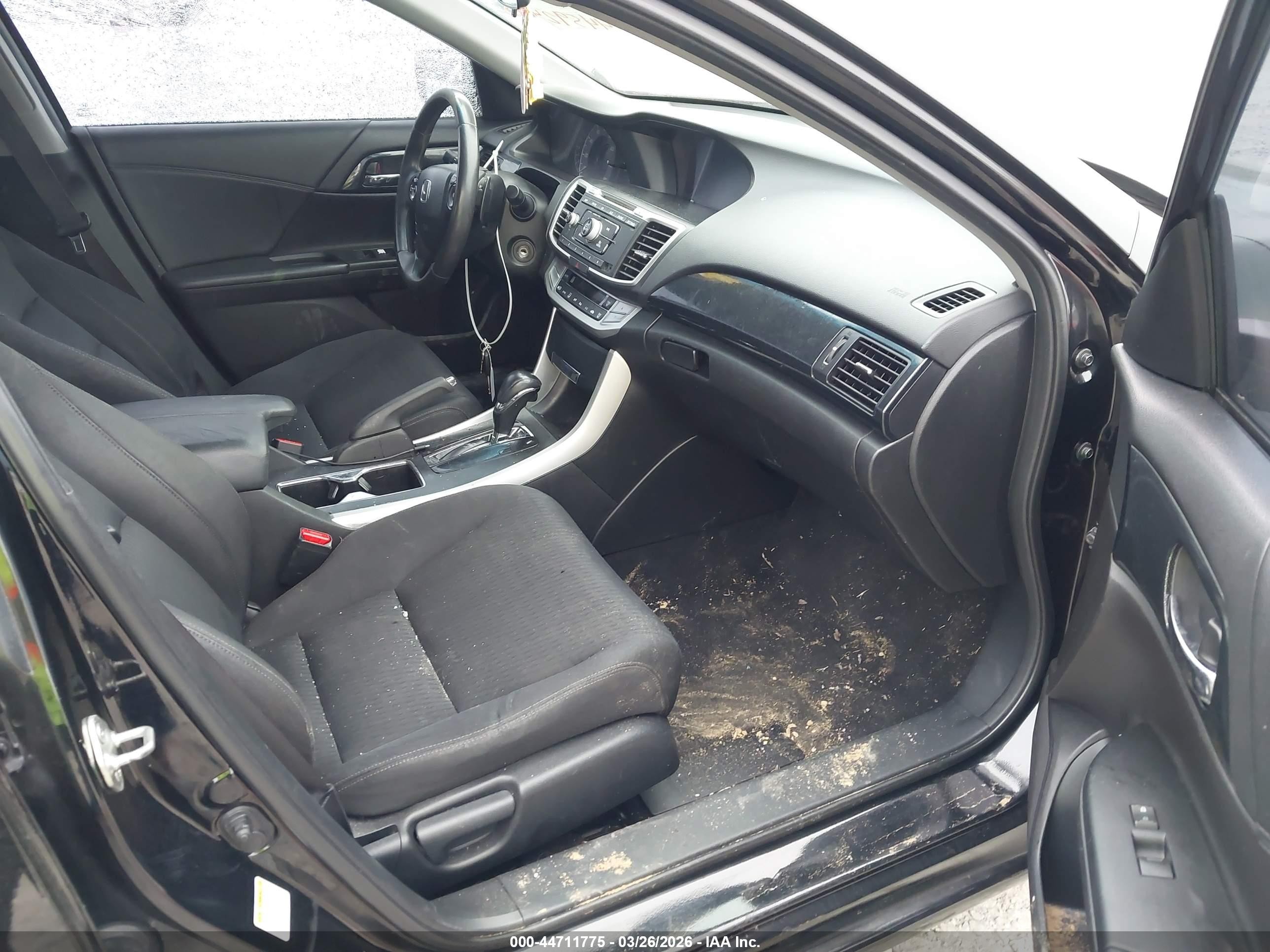 2013 Honda Accord Sport Black vin: 1HGCR2F57DA008552