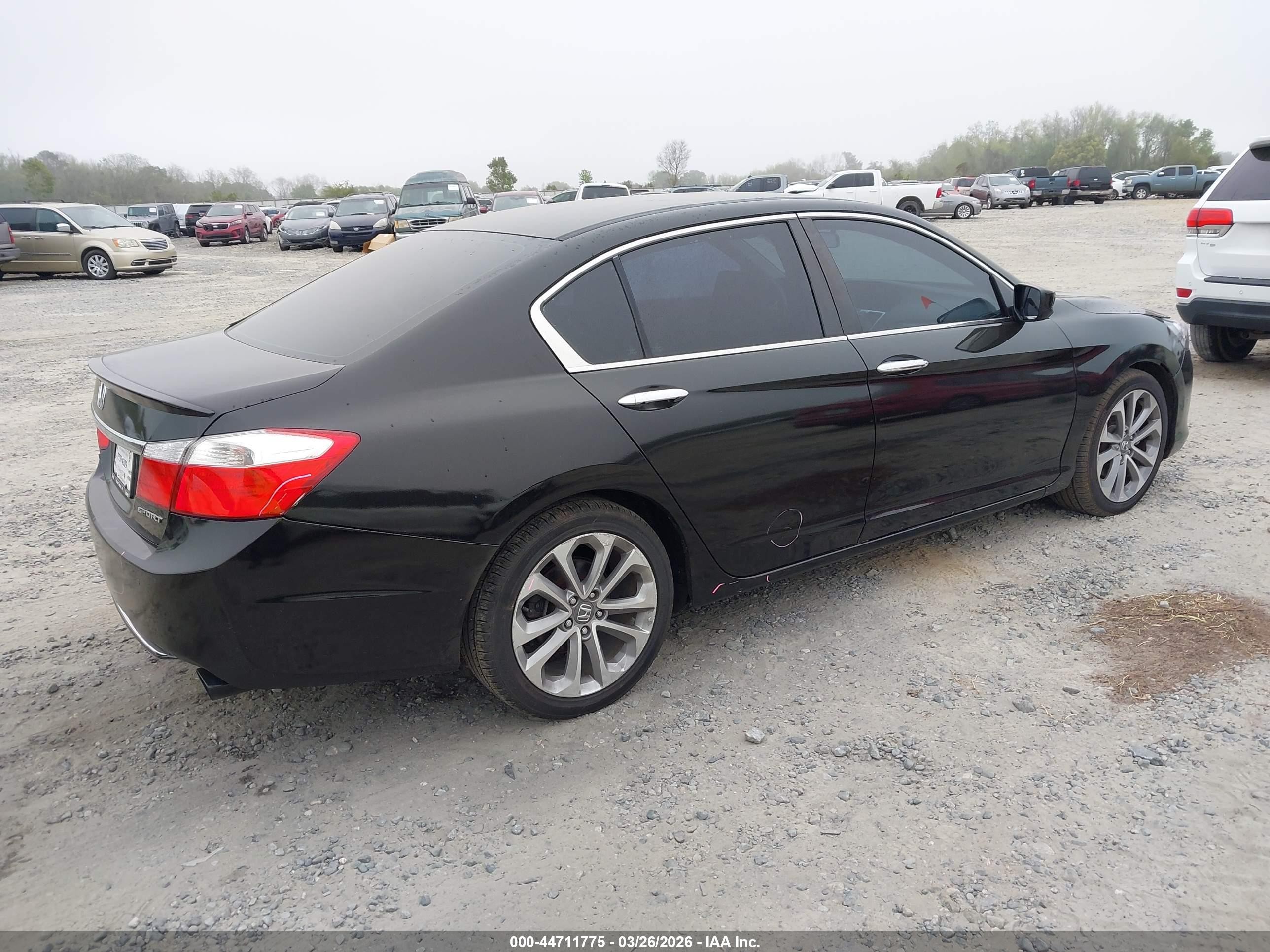 2013 Honda Accord Sport Black vin: 1HGCR2F57DA008552