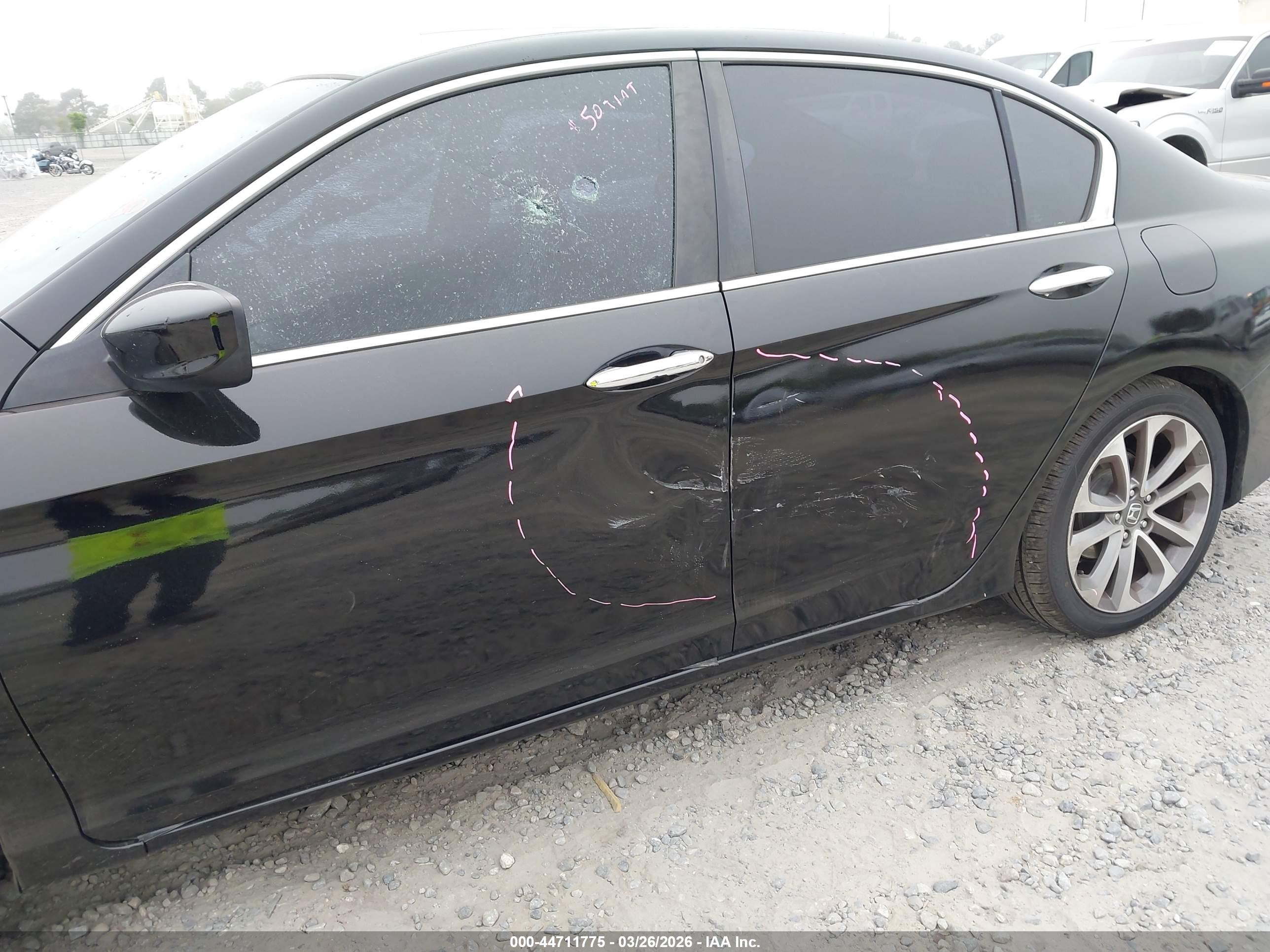 2013 Honda Accord Sport Black vin: 1HGCR2F57DA008552