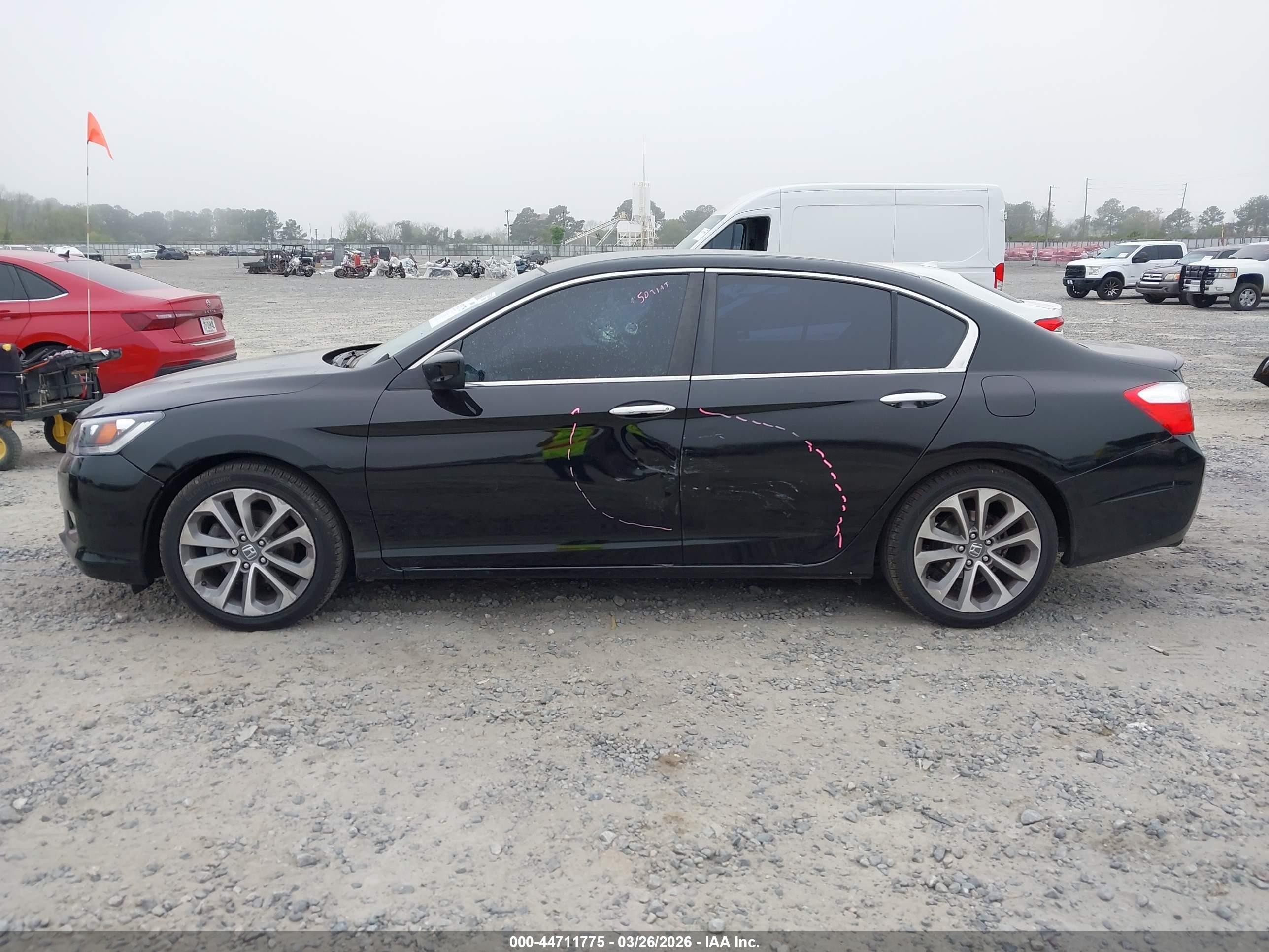 2013 Honda Accord Sport Black vin: 1HGCR2F57DA008552