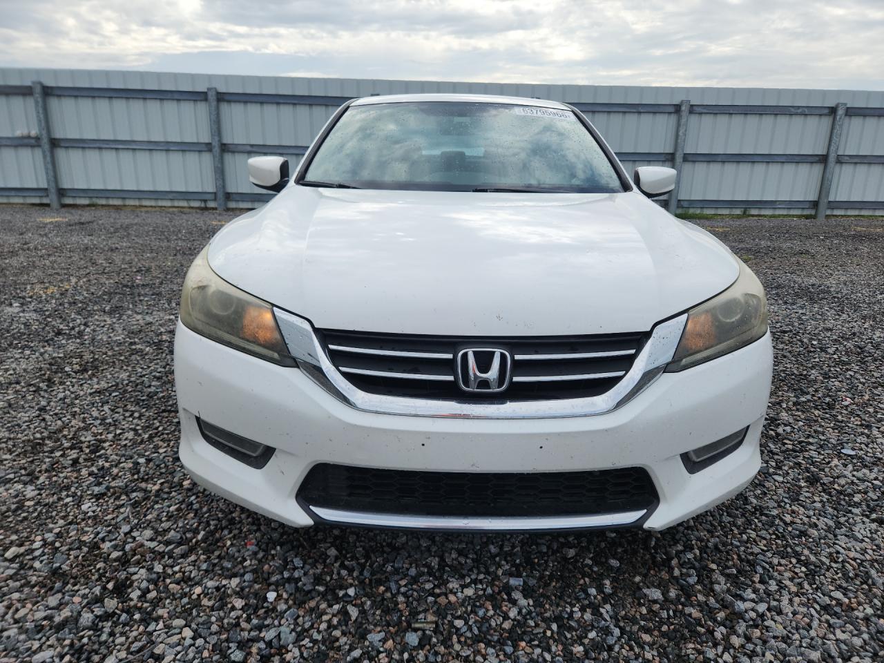 2013 Honda Accord Sport White vin: 1HGCR2F57DA023312