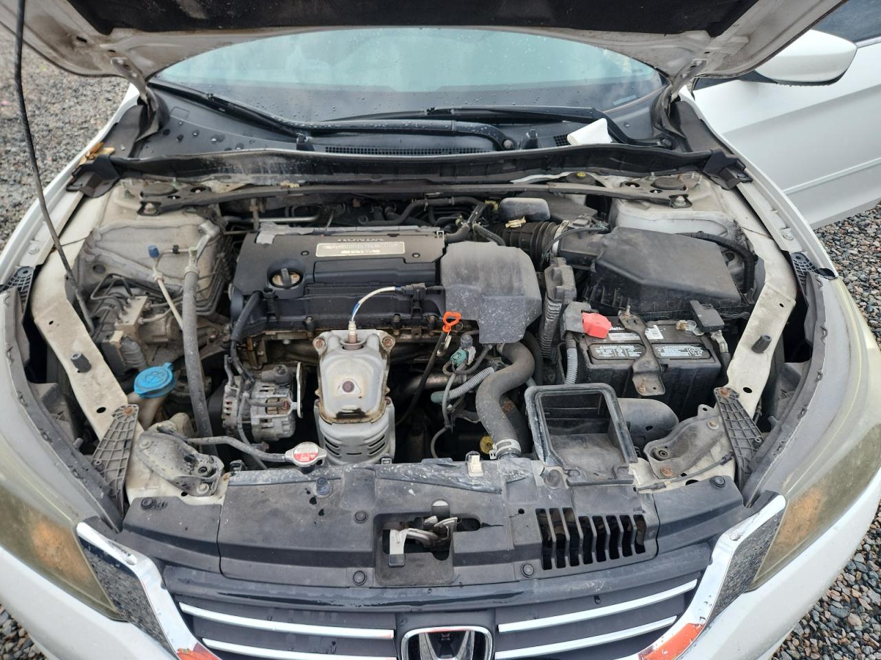 2013 Honda Accord Sport White vin: 1HGCR2F57DA023312