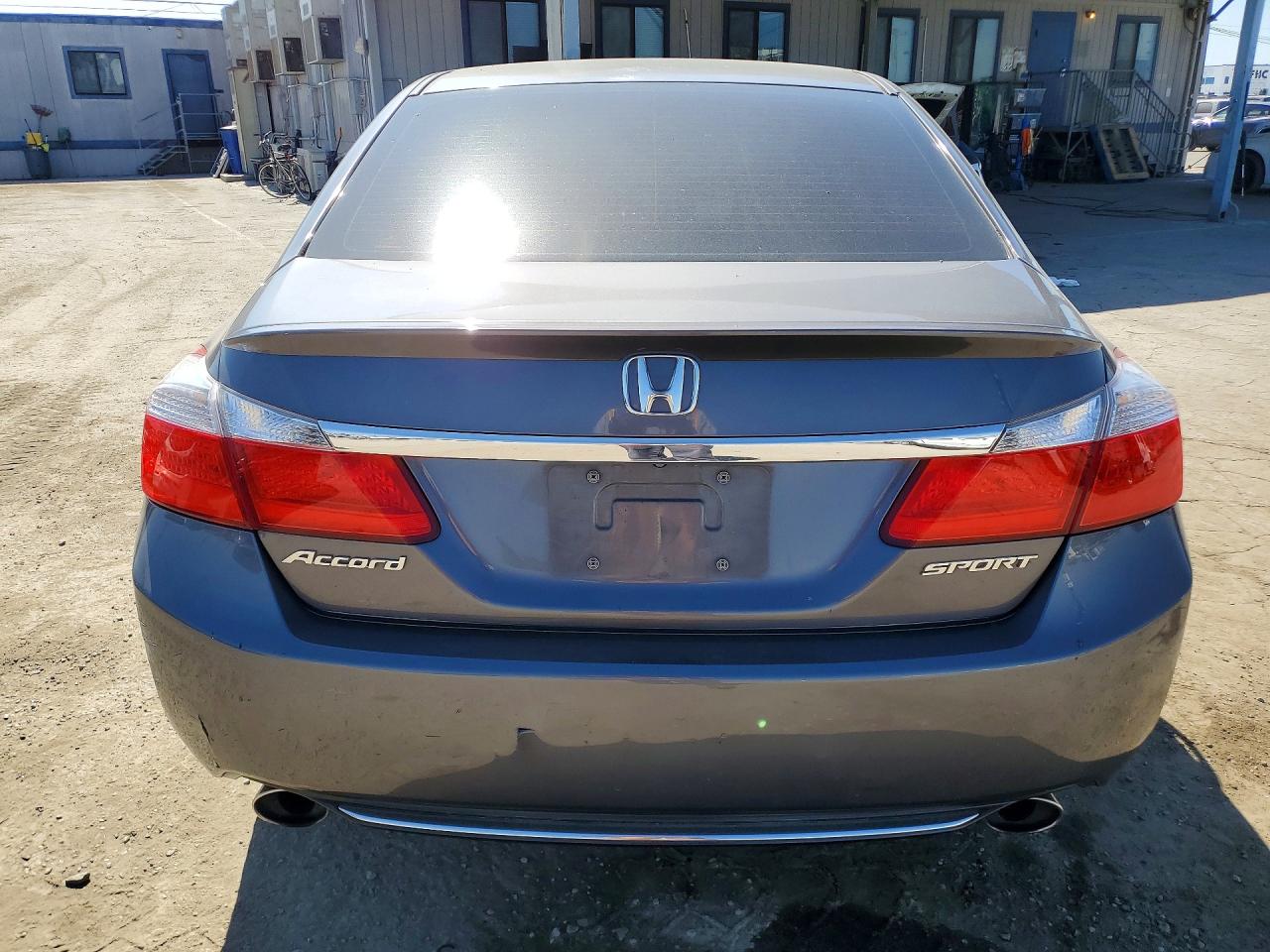 2013 Honda Accord Sport Gray vin: 1HGCR2F57DA057704