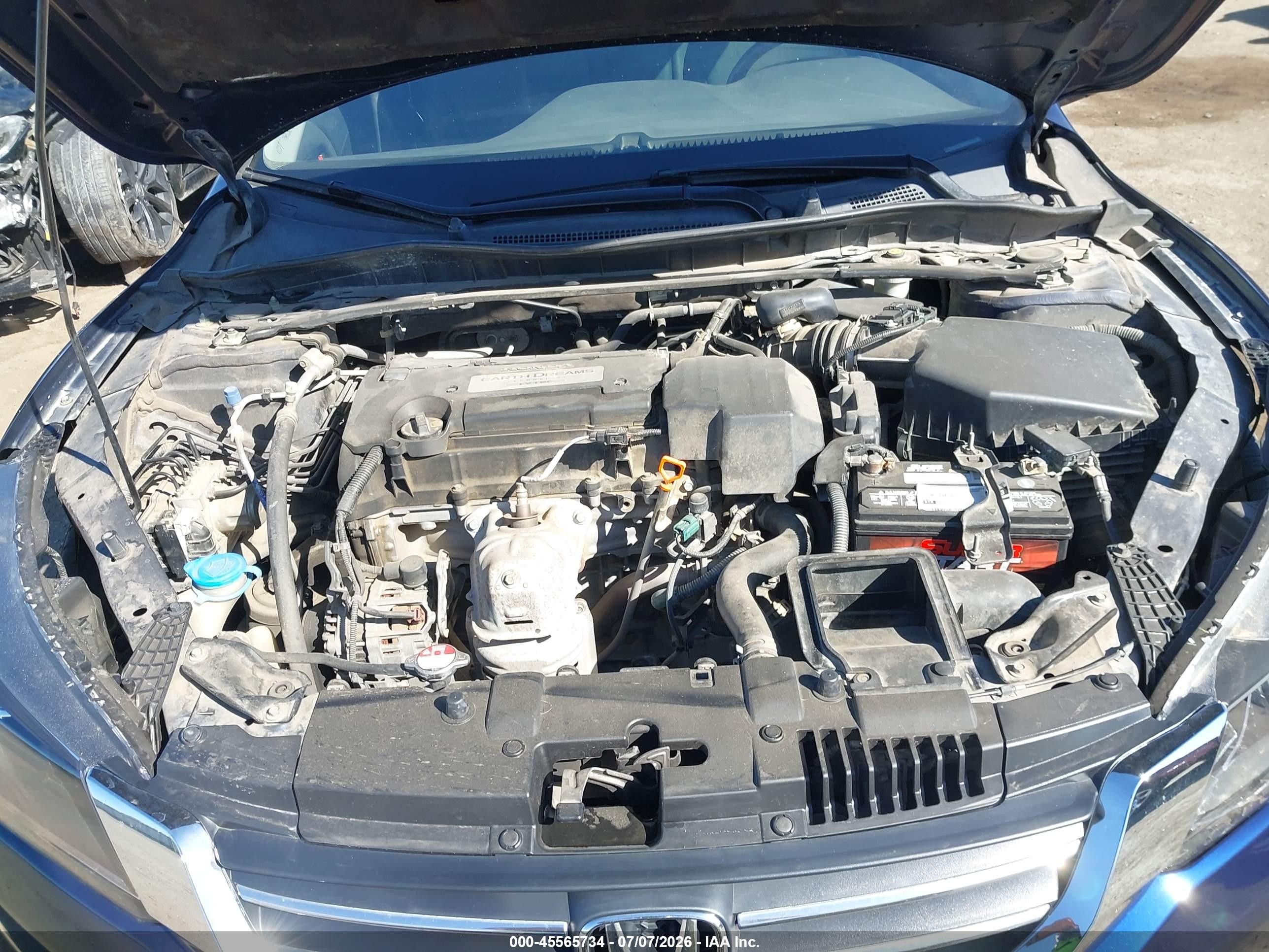 2013 Honda Accord Sport Blue vin: 1HGCR2F57DA066273