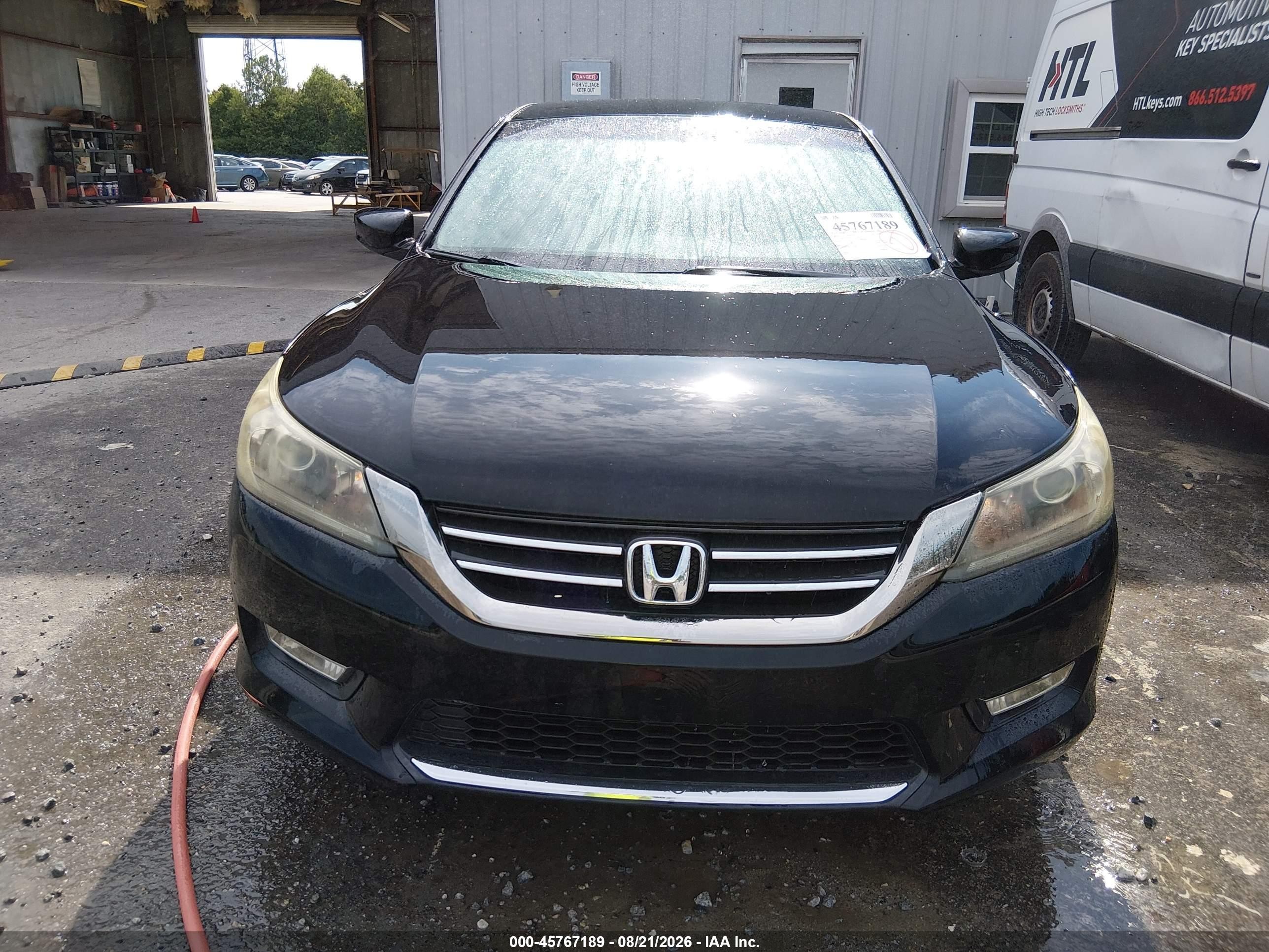 2013 Honda Accord Sport Черный vin: 1HGCR2F57DA073644