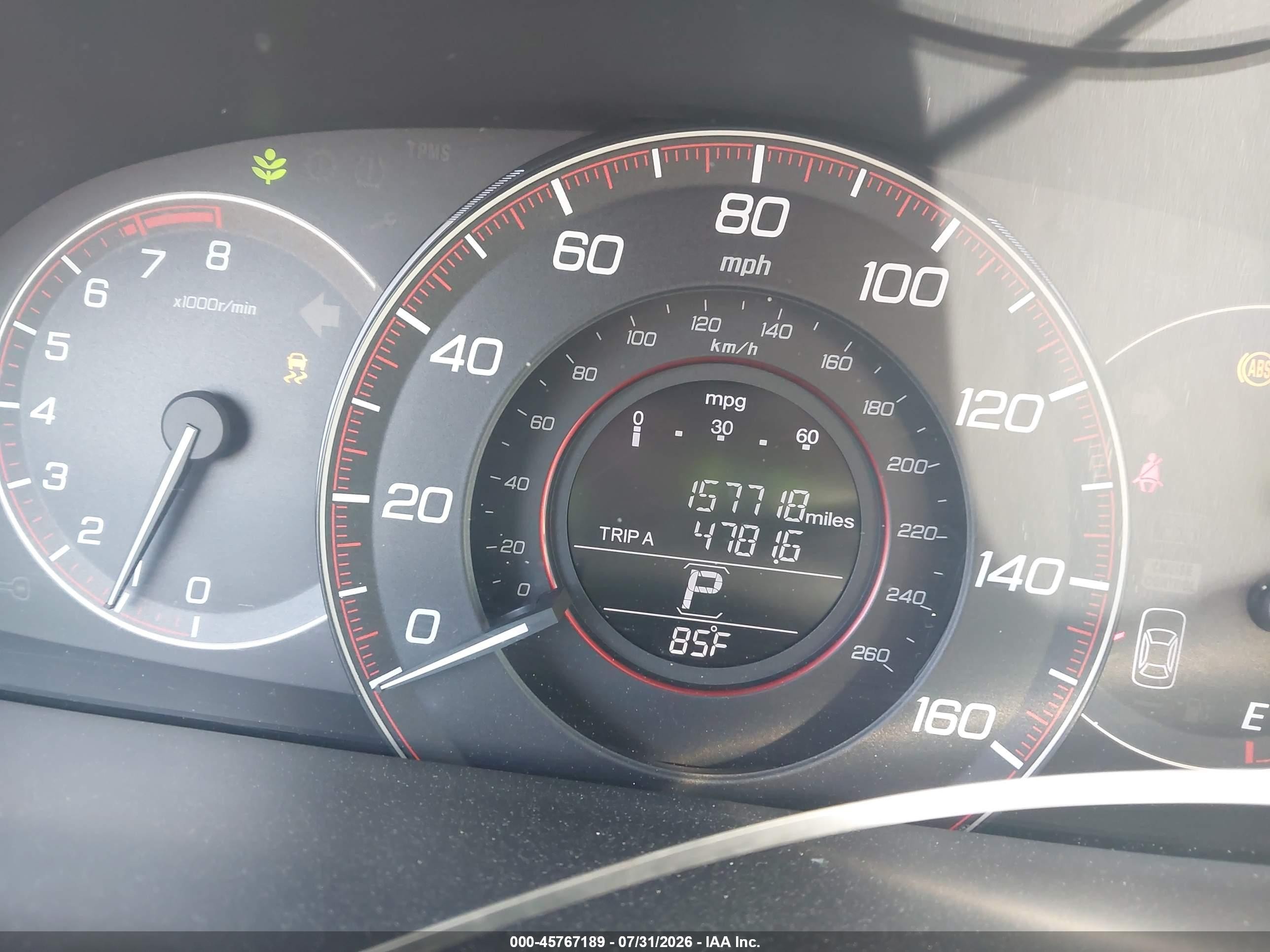2013 Honda Accord Sport Черный vin: 1HGCR2F57DA073644
