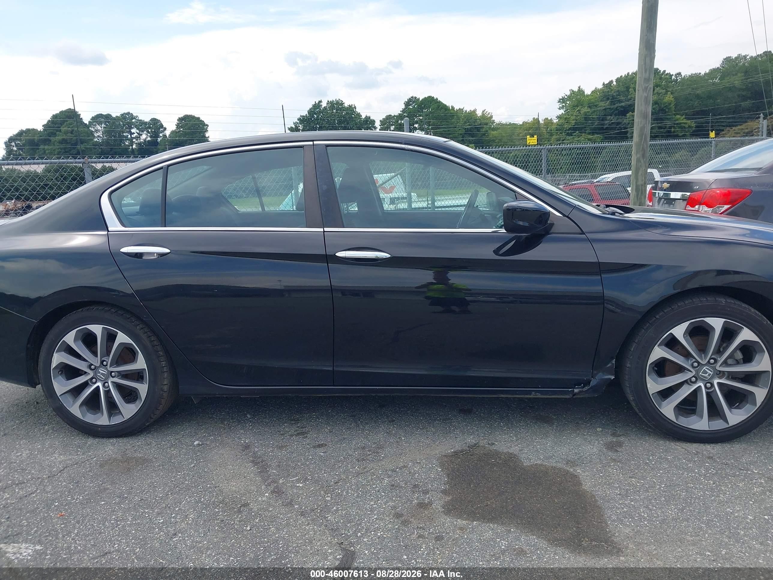 2013 Honda Accord Sport Black vin: 1HGCR2F57DA084627
