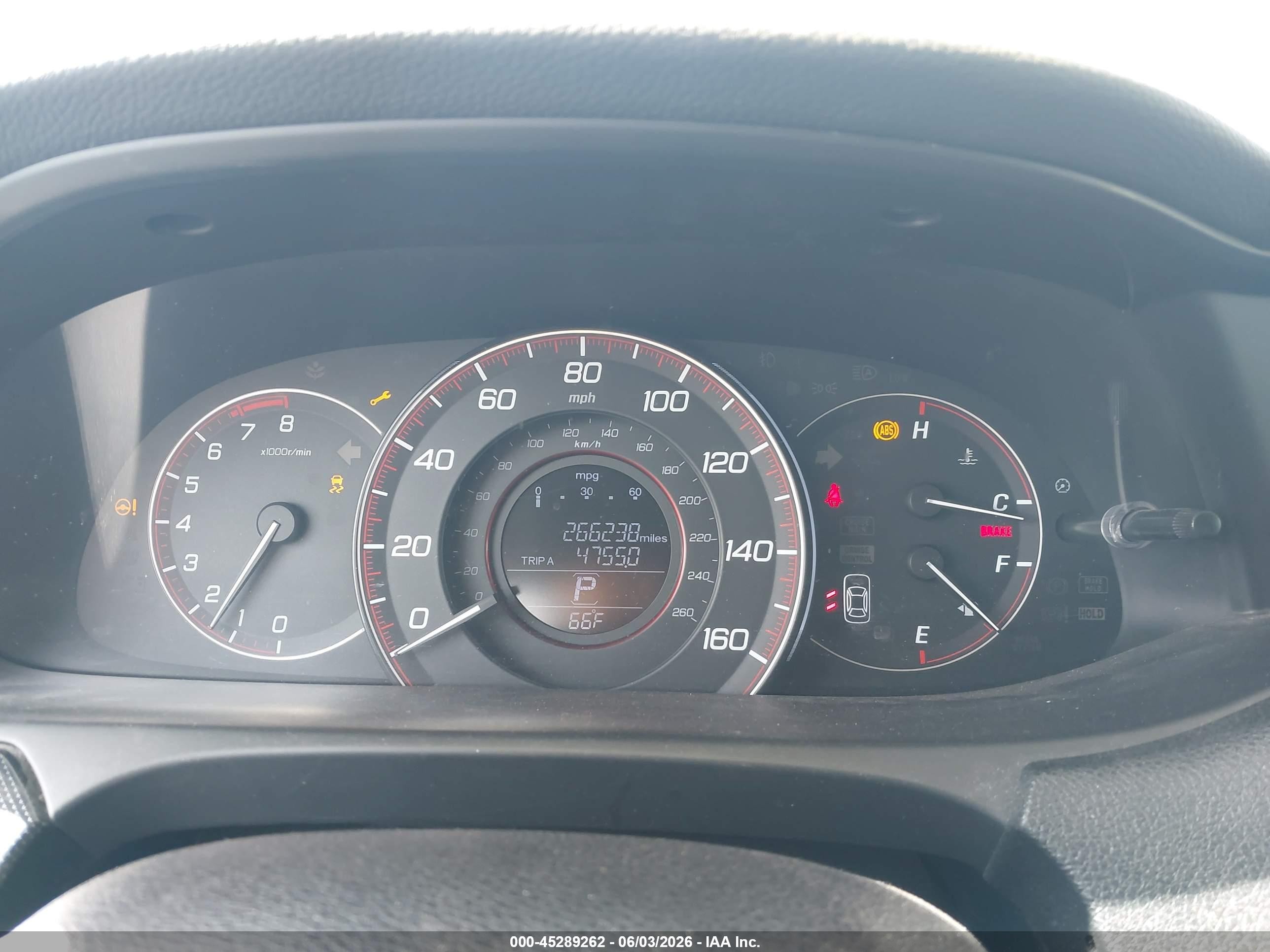 2013 Honda Accord Sport Gray vin: 1HGCR2F57DA084952