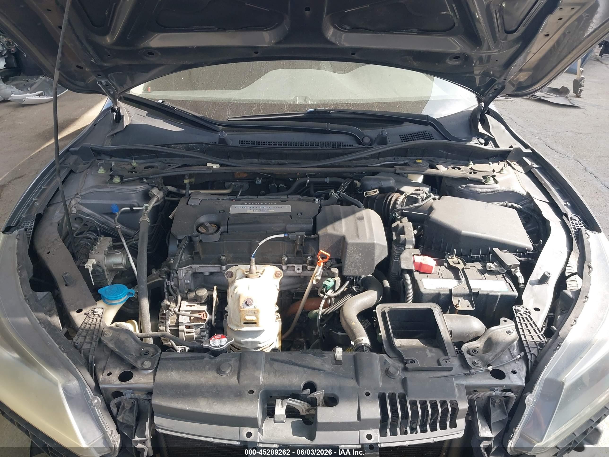 2013 Honda Accord Sport Gray vin: 1HGCR2F57DA084952