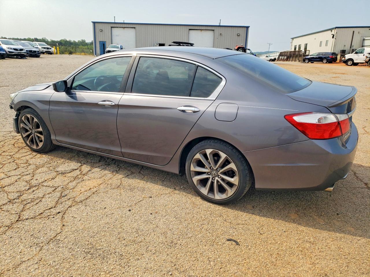 2013 Honda Accord Sport Gray vin: 1HGCR2F57DA102432