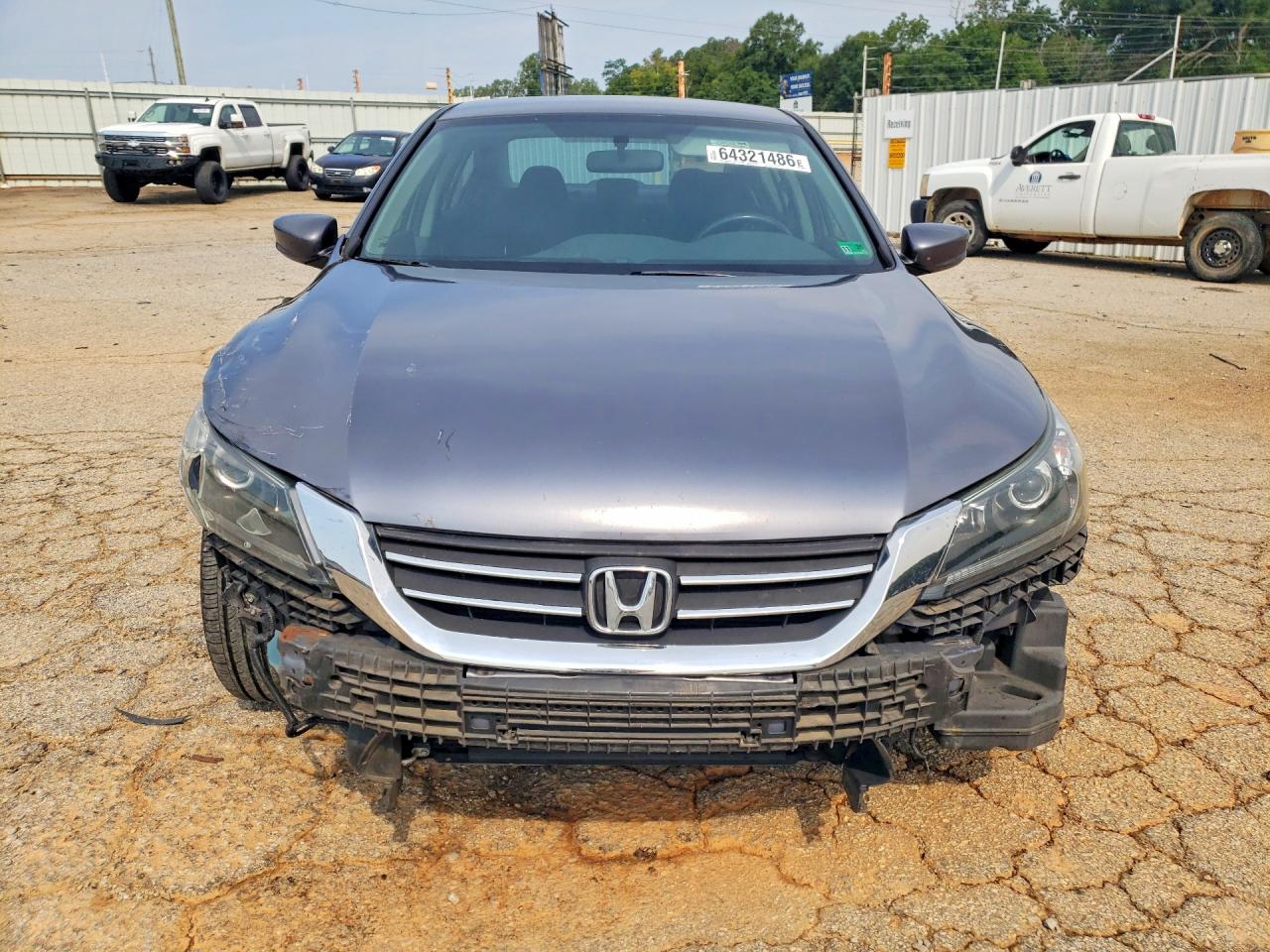 2013 Honda Accord Sport Gray vin: 1HGCR2F57DA102432
