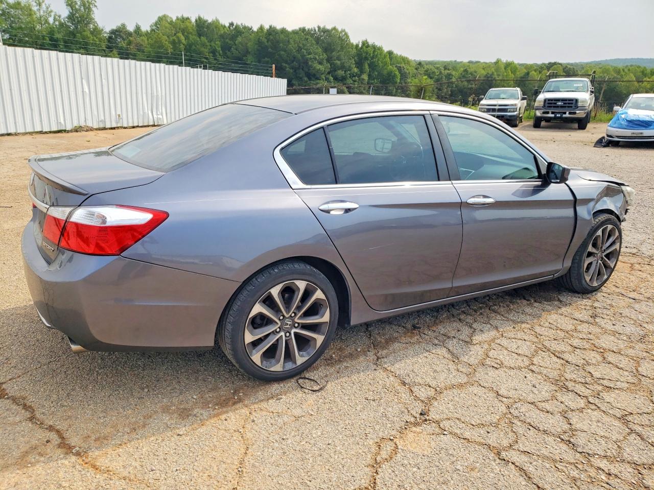 2013 Honda Accord Sport Gray vin: 1HGCR2F57DA102432