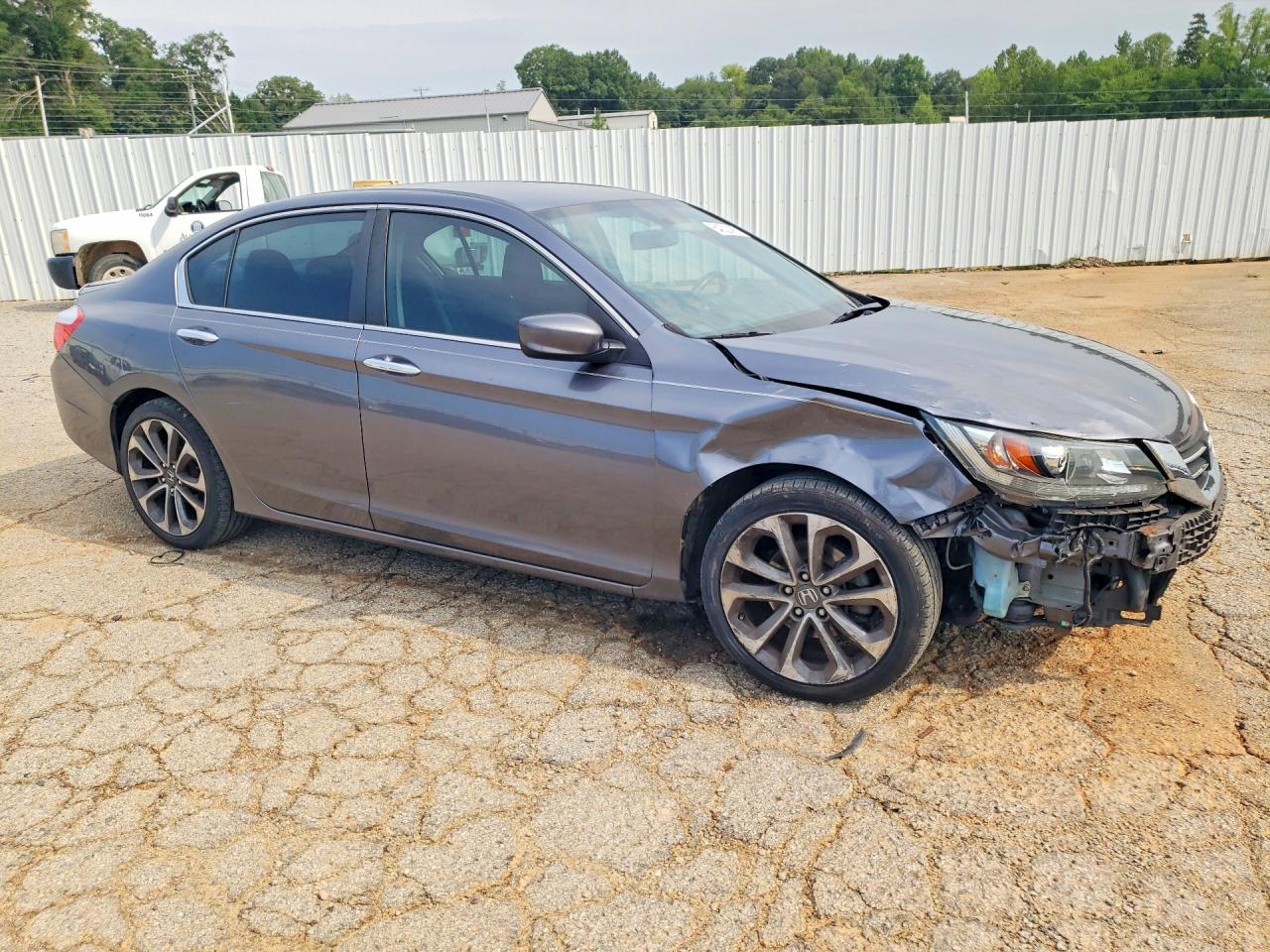 2013 Honda Accord Sport Gray vin: 1HGCR2F57DA102432