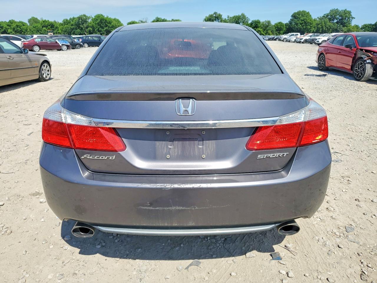 2013 Honda Accord Sport Gray vin: 1HGCR2F57DA111714
