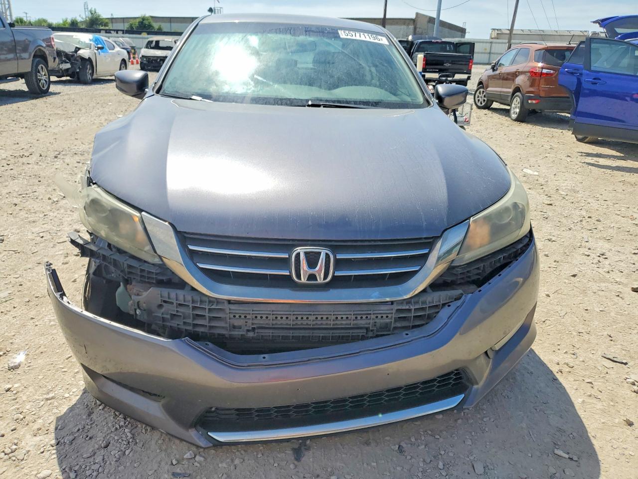 2013 Honda Accord Sport Gray vin: 1HGCR2F57DA111714