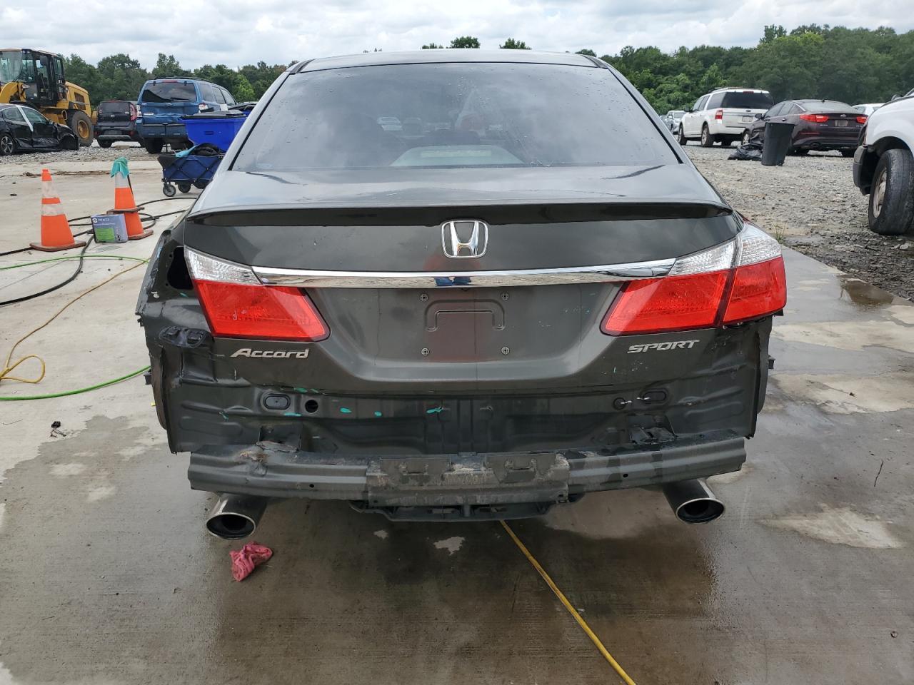 2013 Honda Accord Sport Зеленый vin: 1HGCR2F57DA163148