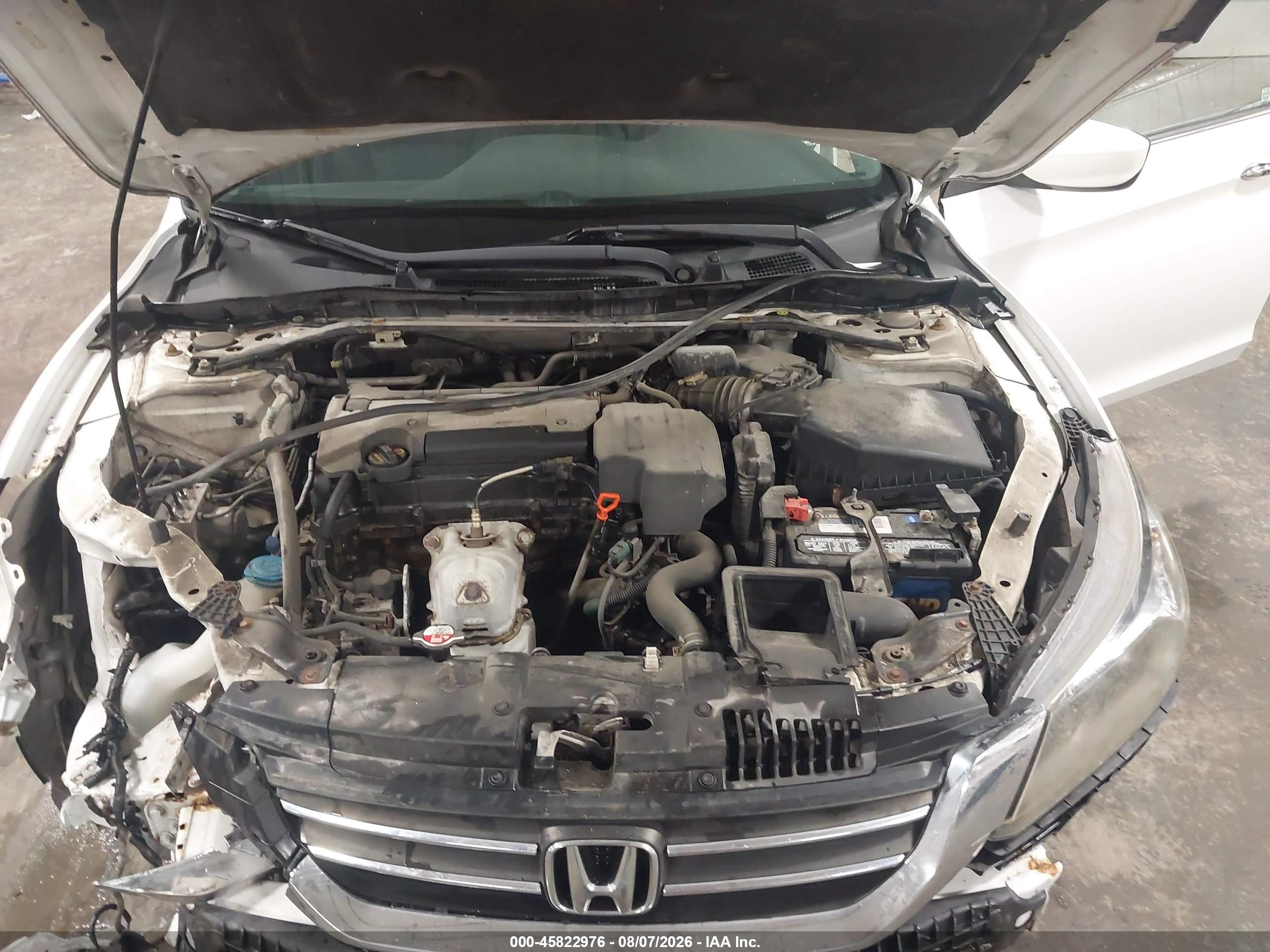 2013 Honda Accord Sport White vin: 1HGCR2F57DA176790