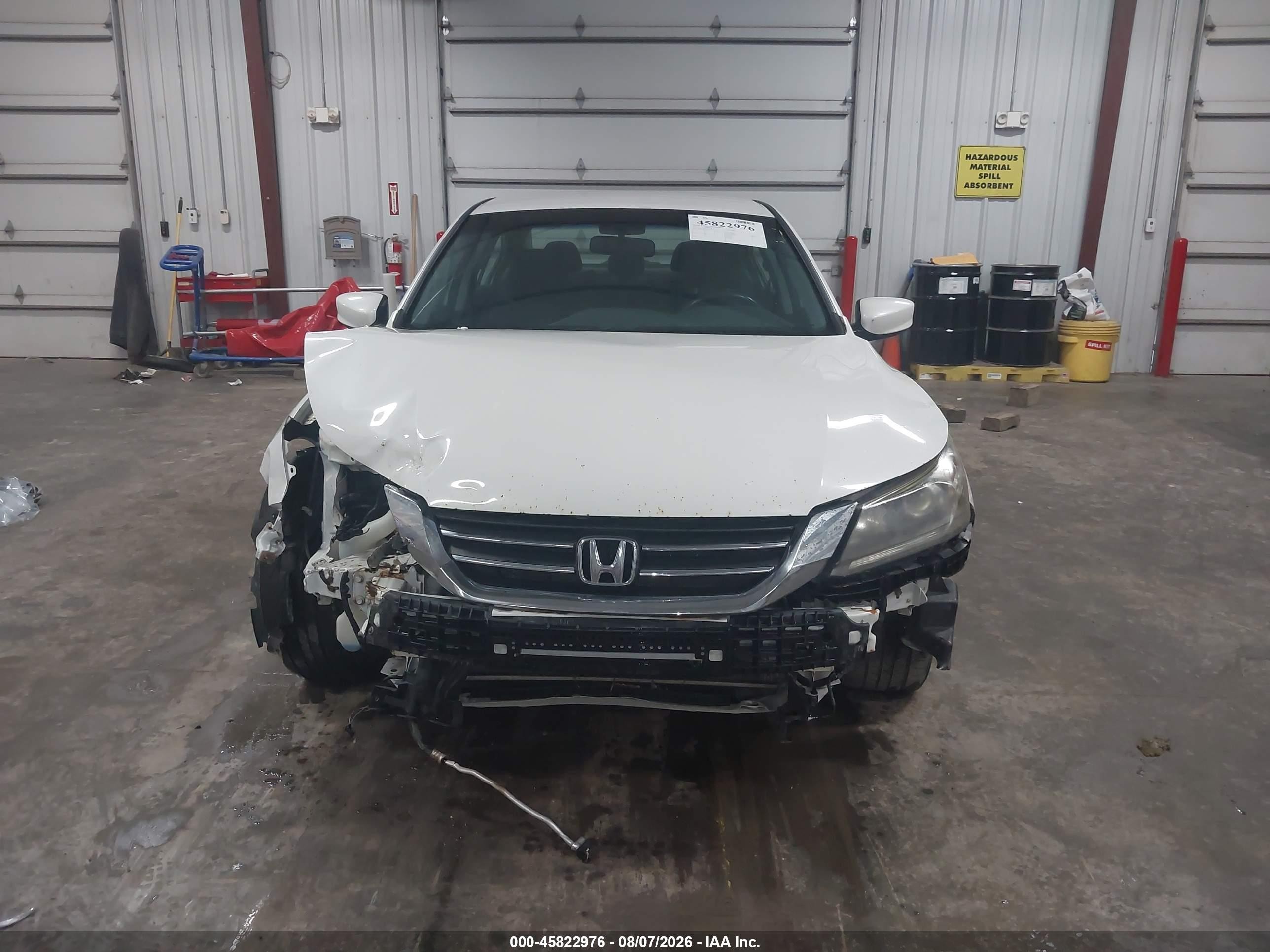 2013 Honda Accord Sport White vin: 1HGCR2F57DA176790