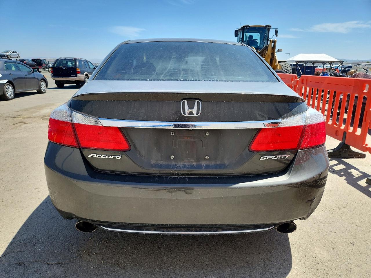 2013 Honda Accord Sport Gray vin: 1HGCR2F57DA188552