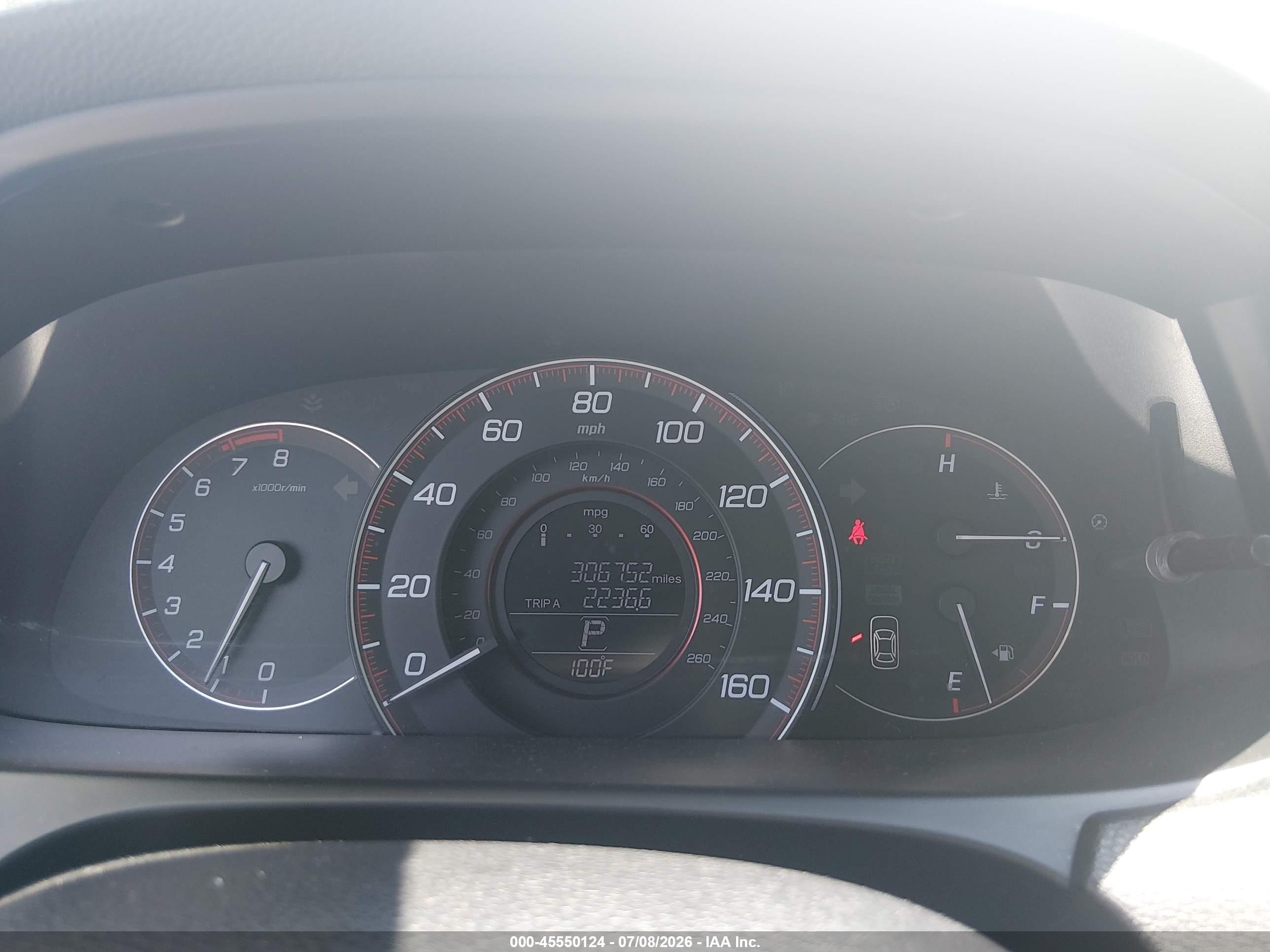2013 Honda Accord Sport Tan vin: 1HGCR2F57DA221517