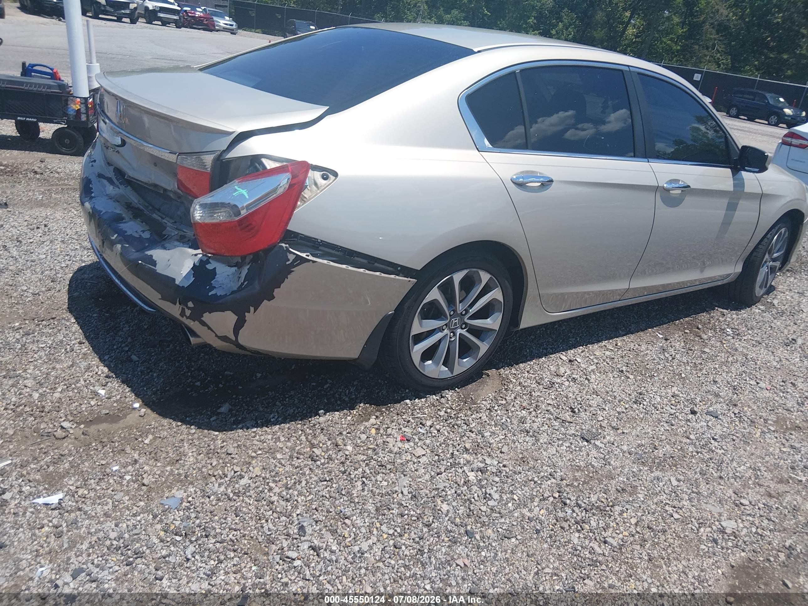 2013 Honda Accord Sport Tan vin: 1HGCR2F57DA221517