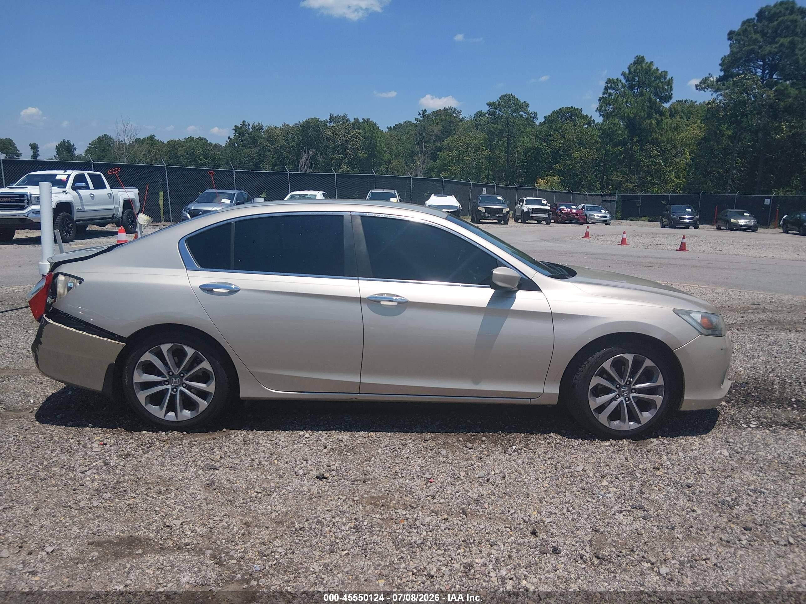 2013 Honda Accord Sport Tan vin: 1HGCR2F57DA221517