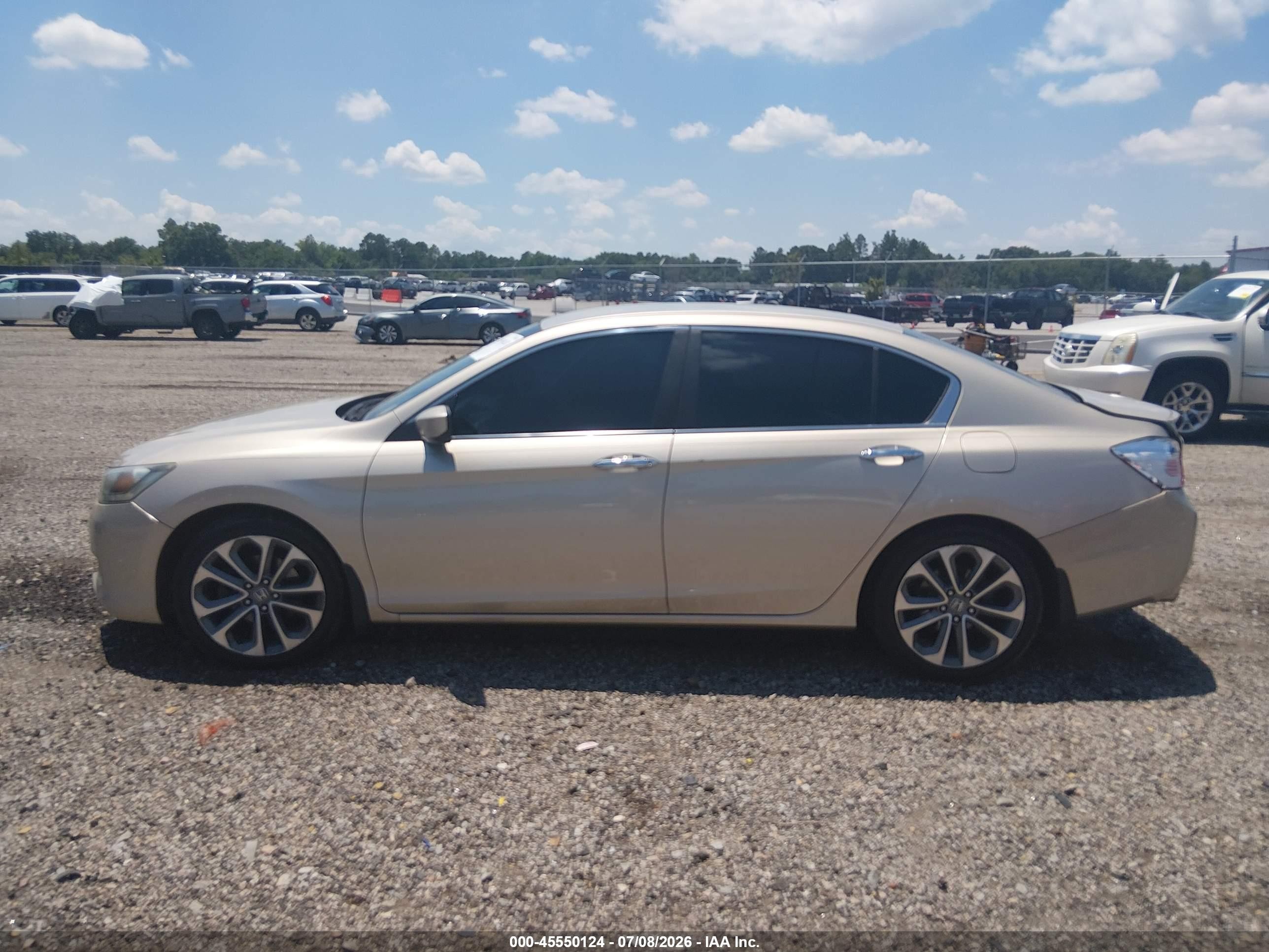 2013 Honda Accord Sport Tan vin: 1HGCR2F57DA221517