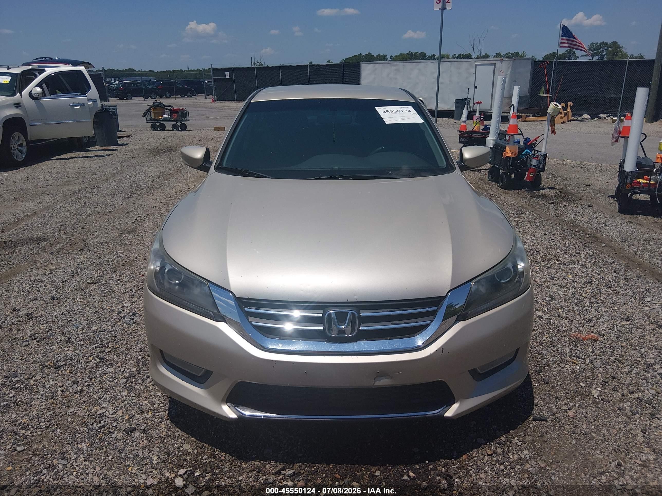 2013 Honda Accord Sport Tan vin: 1HGCR2F57DA221517