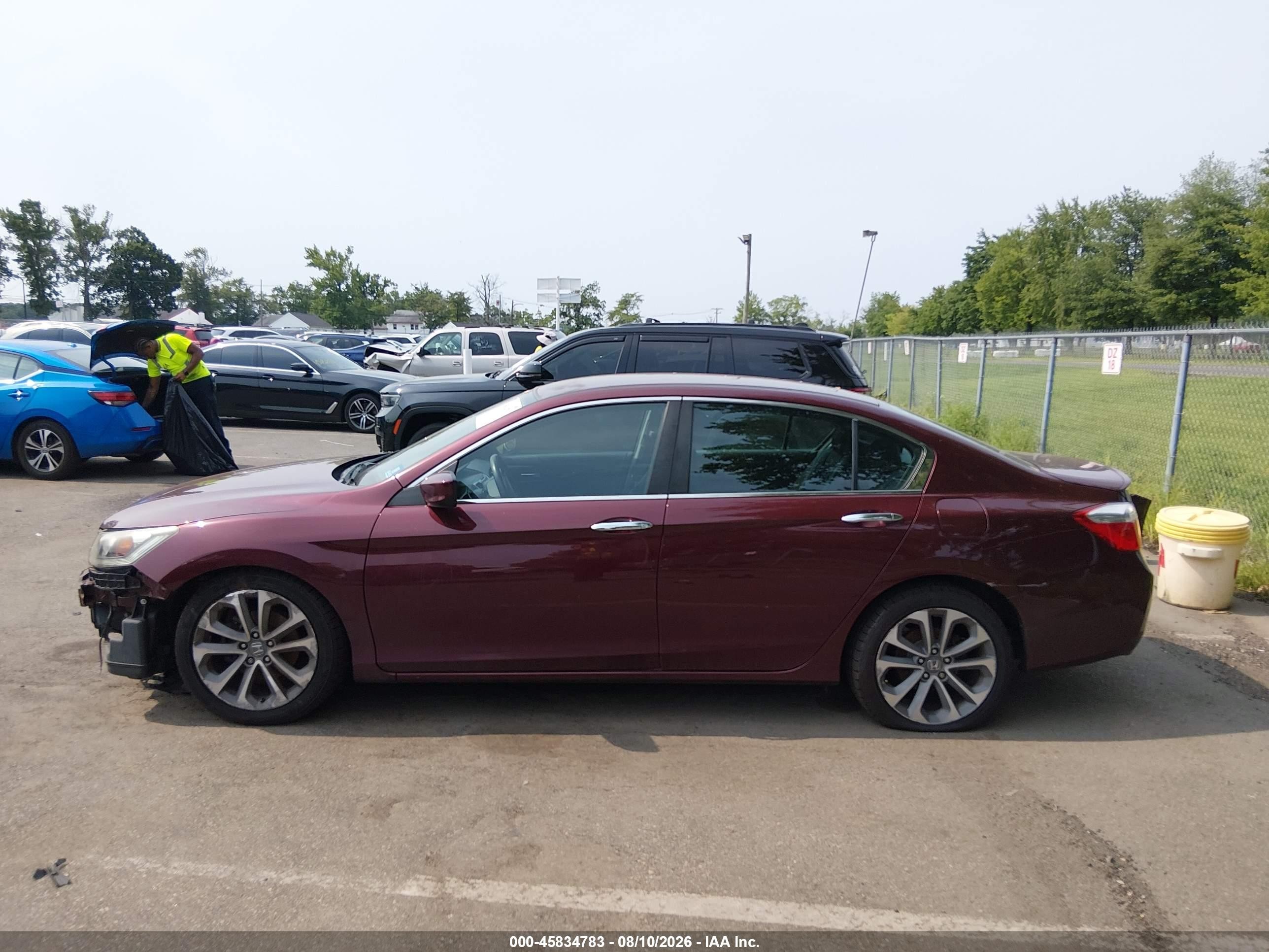 2013 Honda Accord Sport Red vin: 1HGCR2F57DA222117