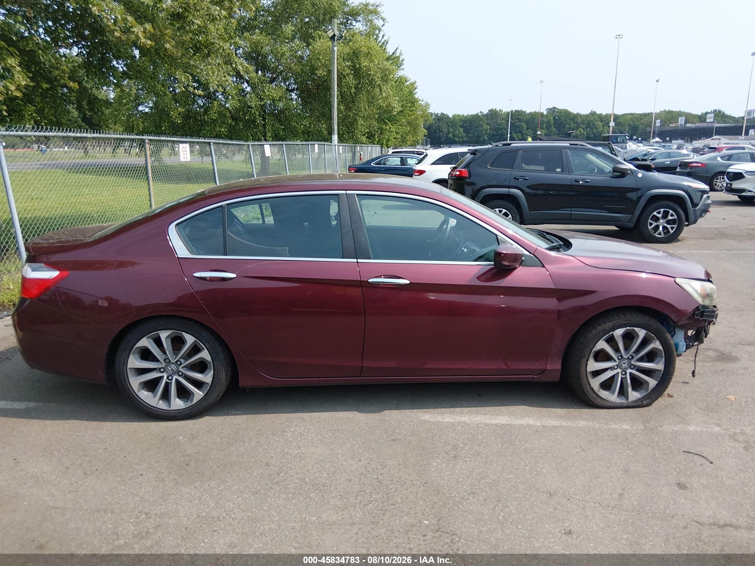 2013 Honda Accord Sport Red vin: 1HGCR2F57DA222117