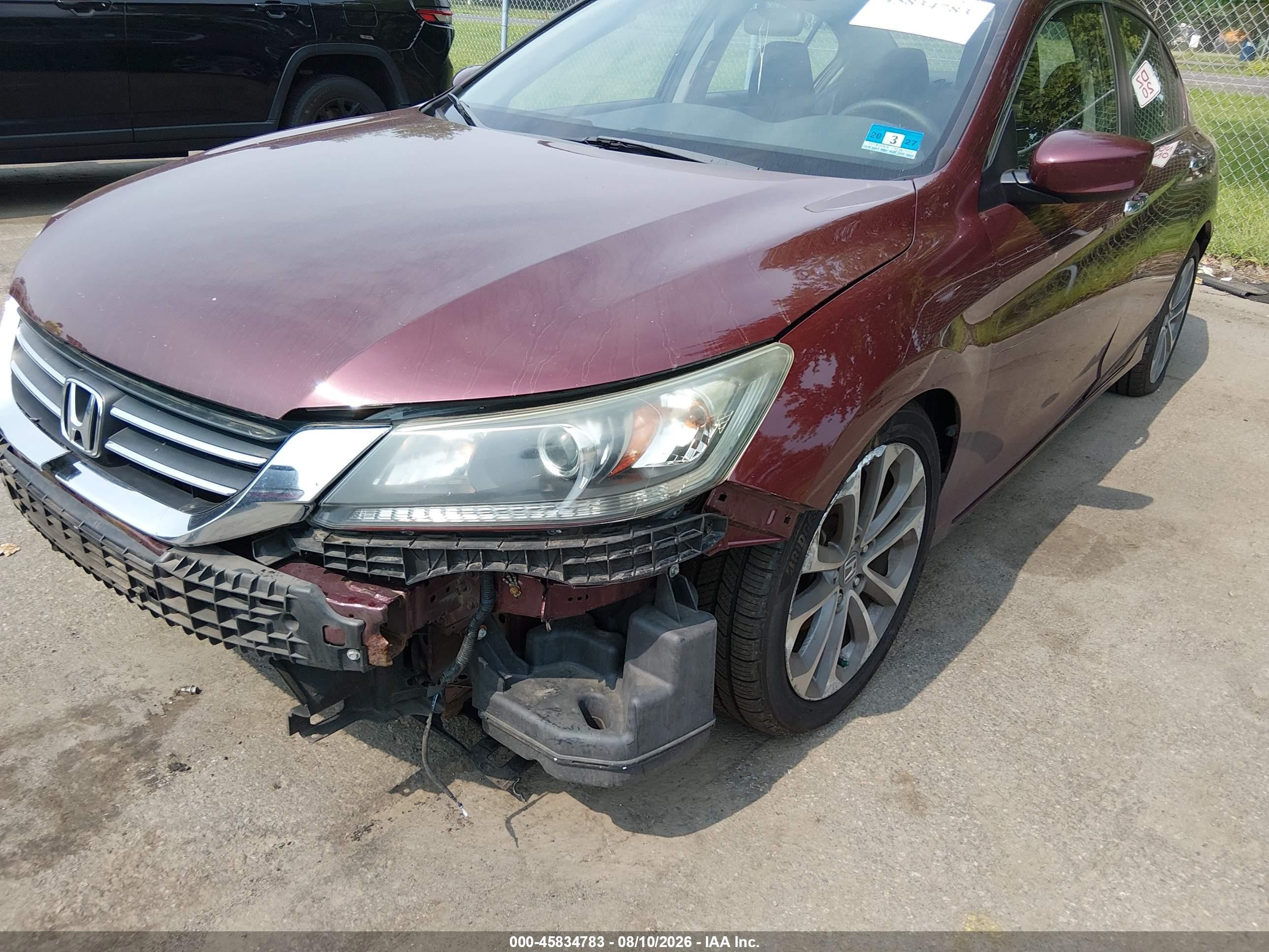 2013 Honda Accord Sport Red vin: 1HGCR2F57DA222117