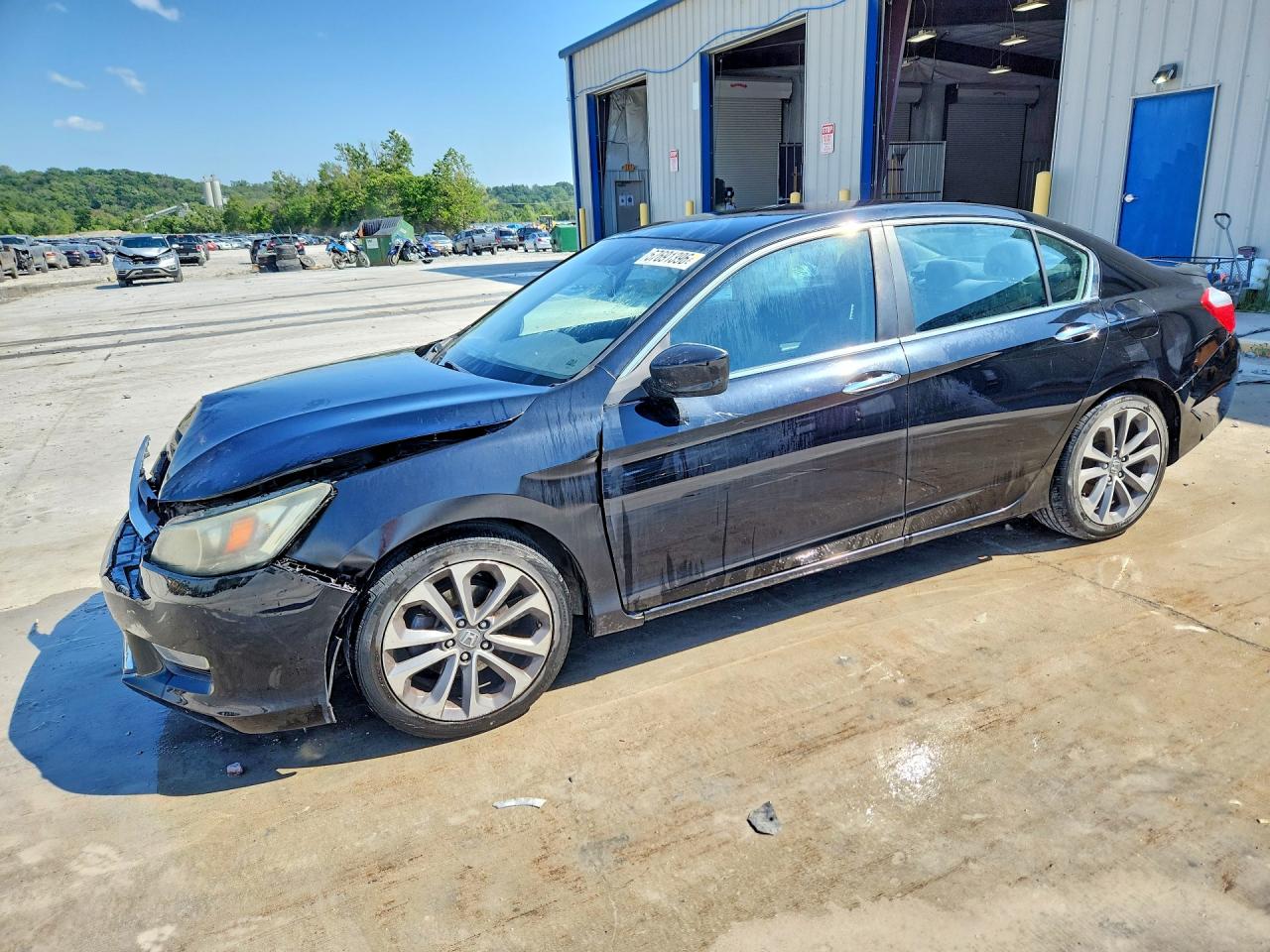 2013 Honda Accord Sport Black vin: 1HGCR2F57DA234042