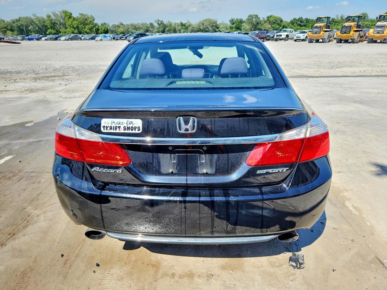 2013 Honda Accord Sport Black vin: 1HGCR2F57DA234042