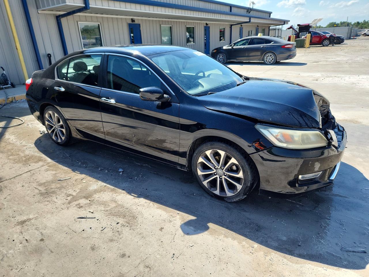 2013 Honda Accord Sport Black vin: 1HGCR2F57DA234042